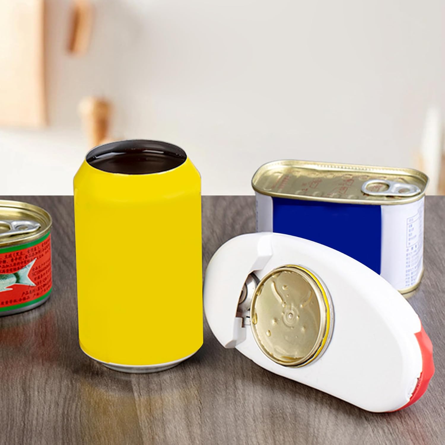 Electric Can Opener Hands-Free for Any Size Can
