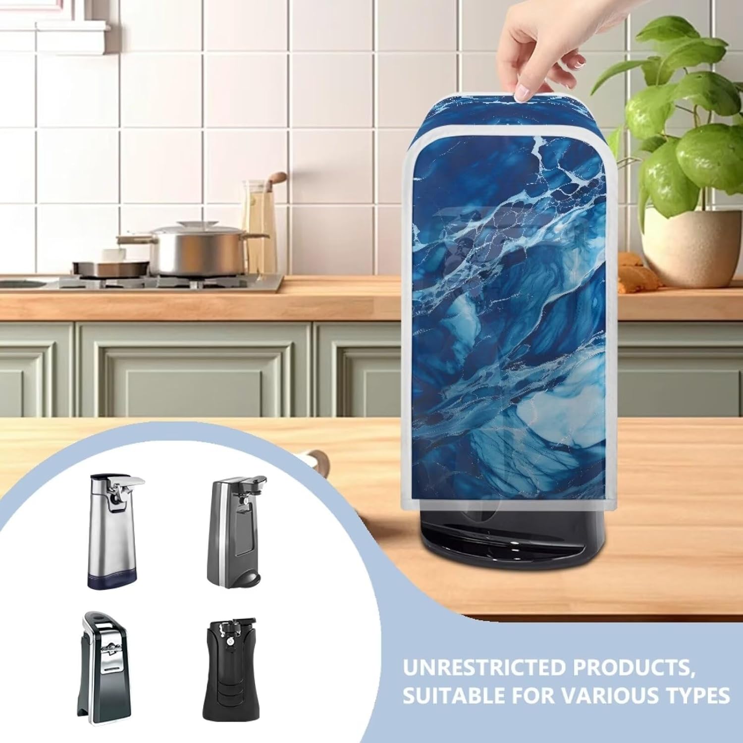 Premium Can Opener Cover Protector for Home Kitchen