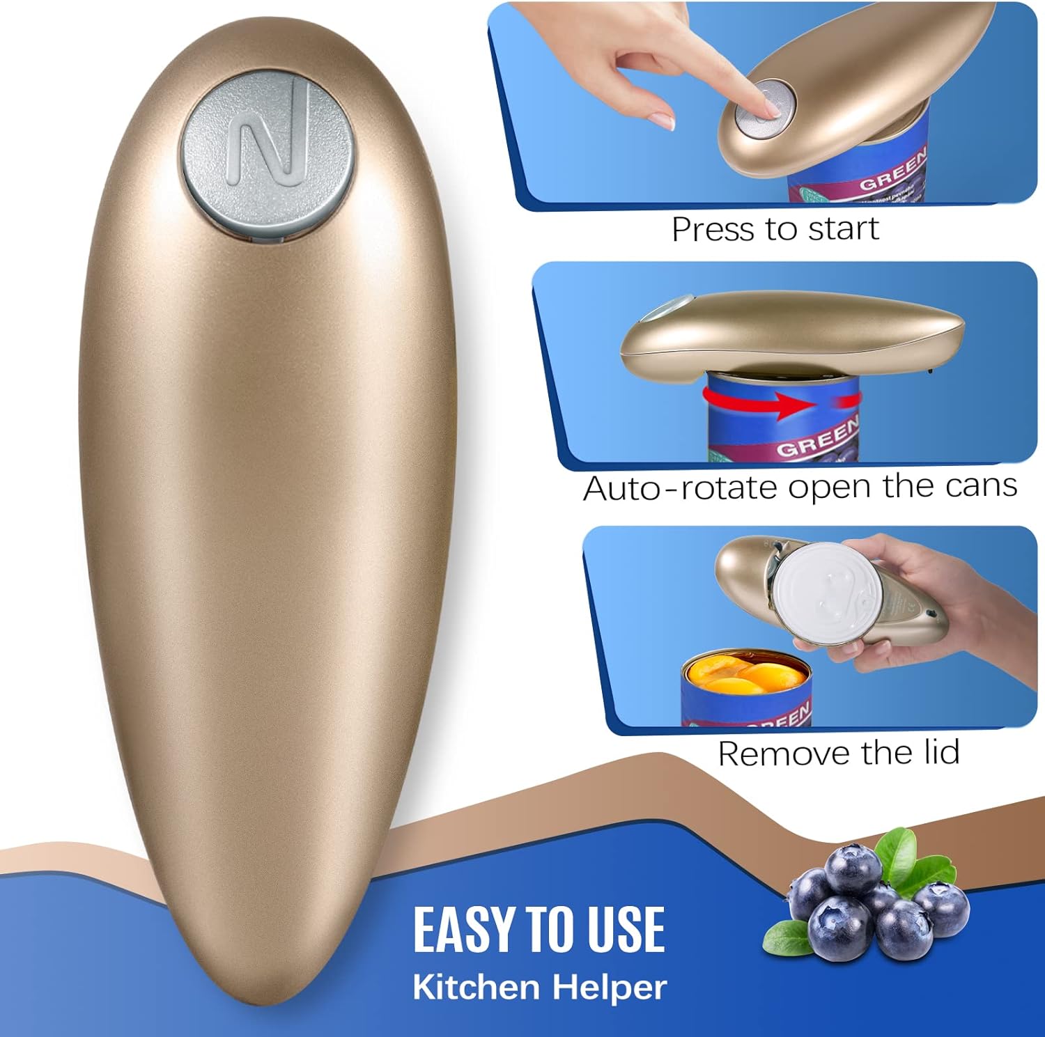 Magnetic Electric Can Opener