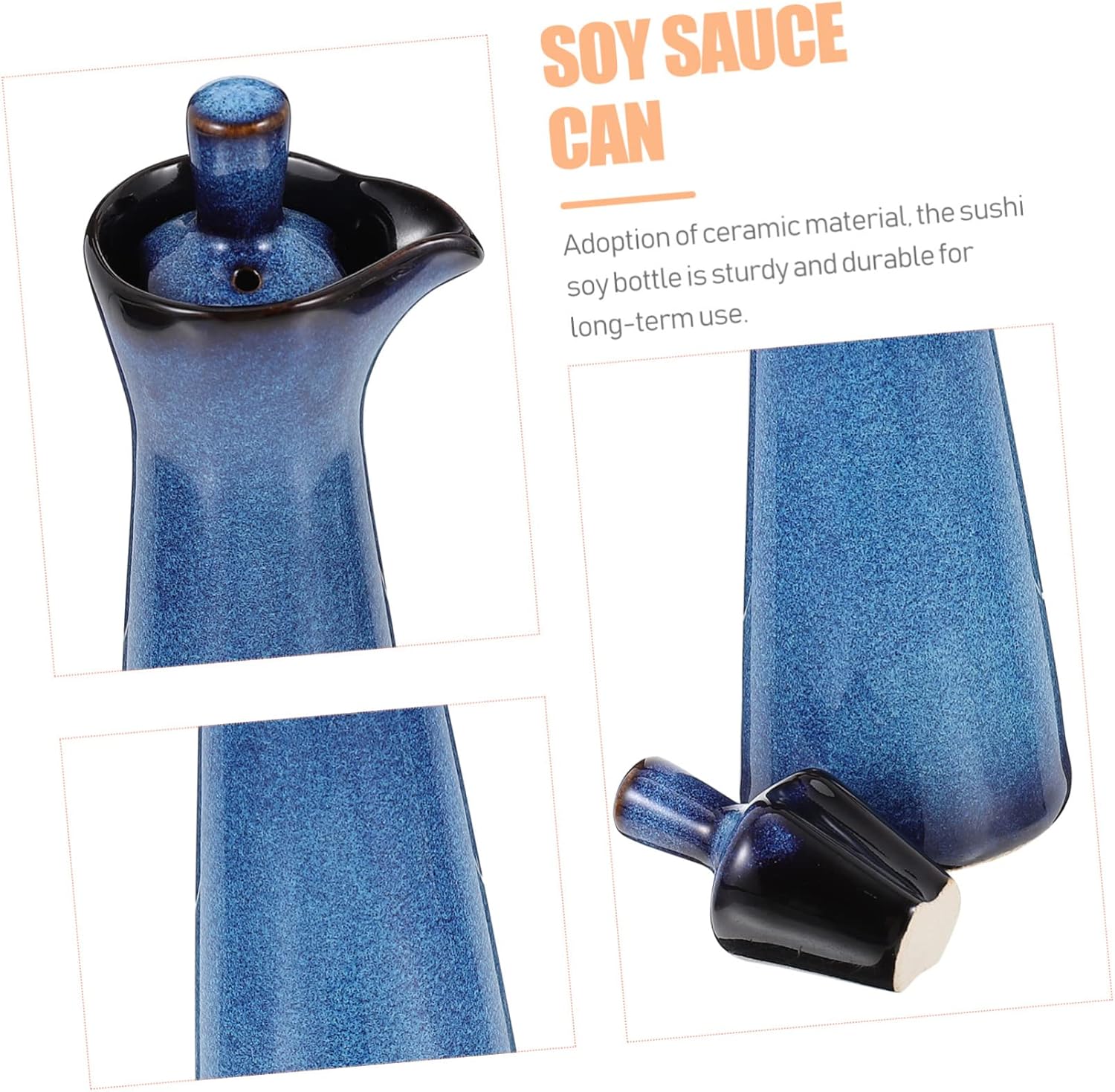 Nam Shea Inc Japanese-Style Ceramic Condiment Container