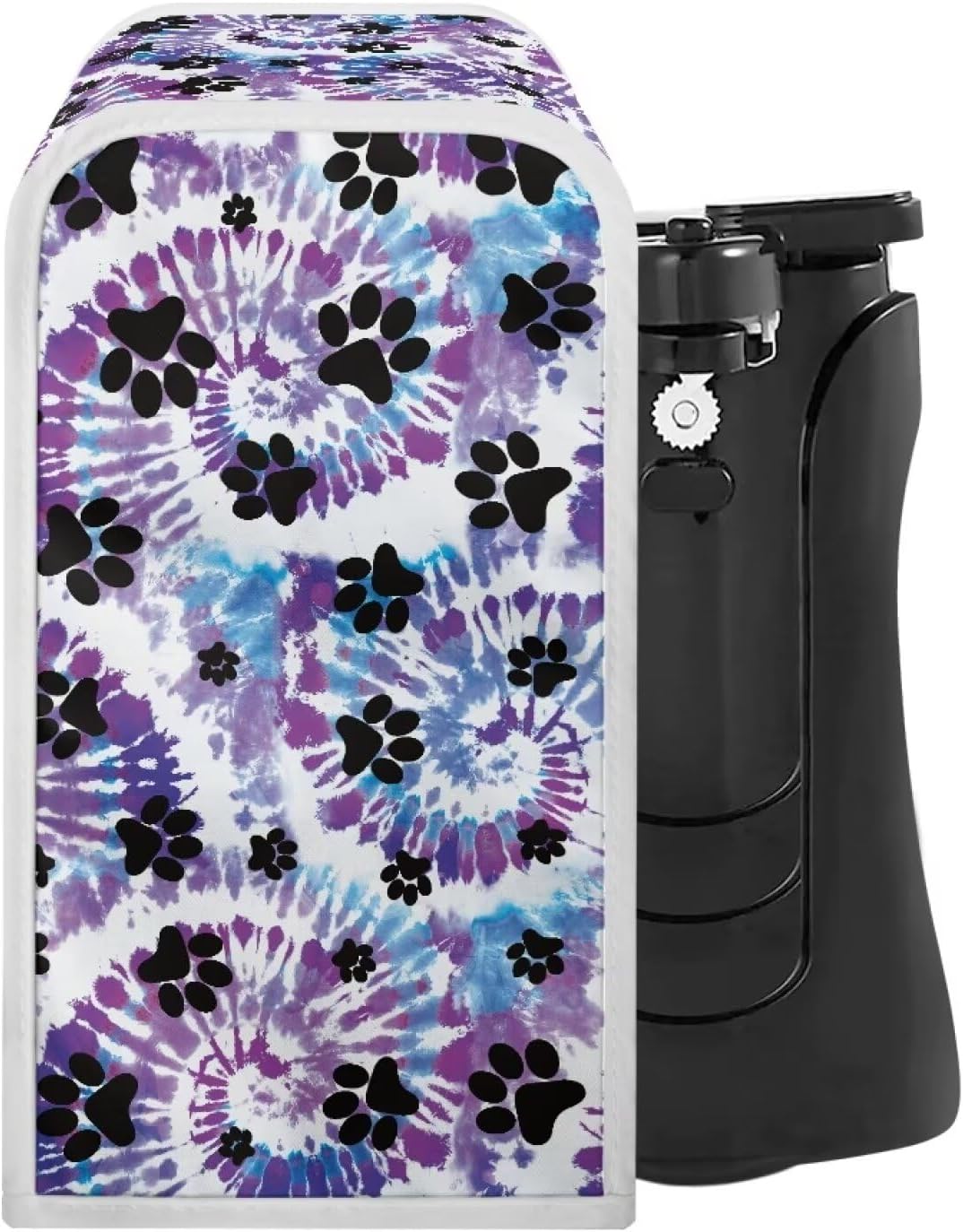 Tie Dye Paw Electric Can Opener Cover