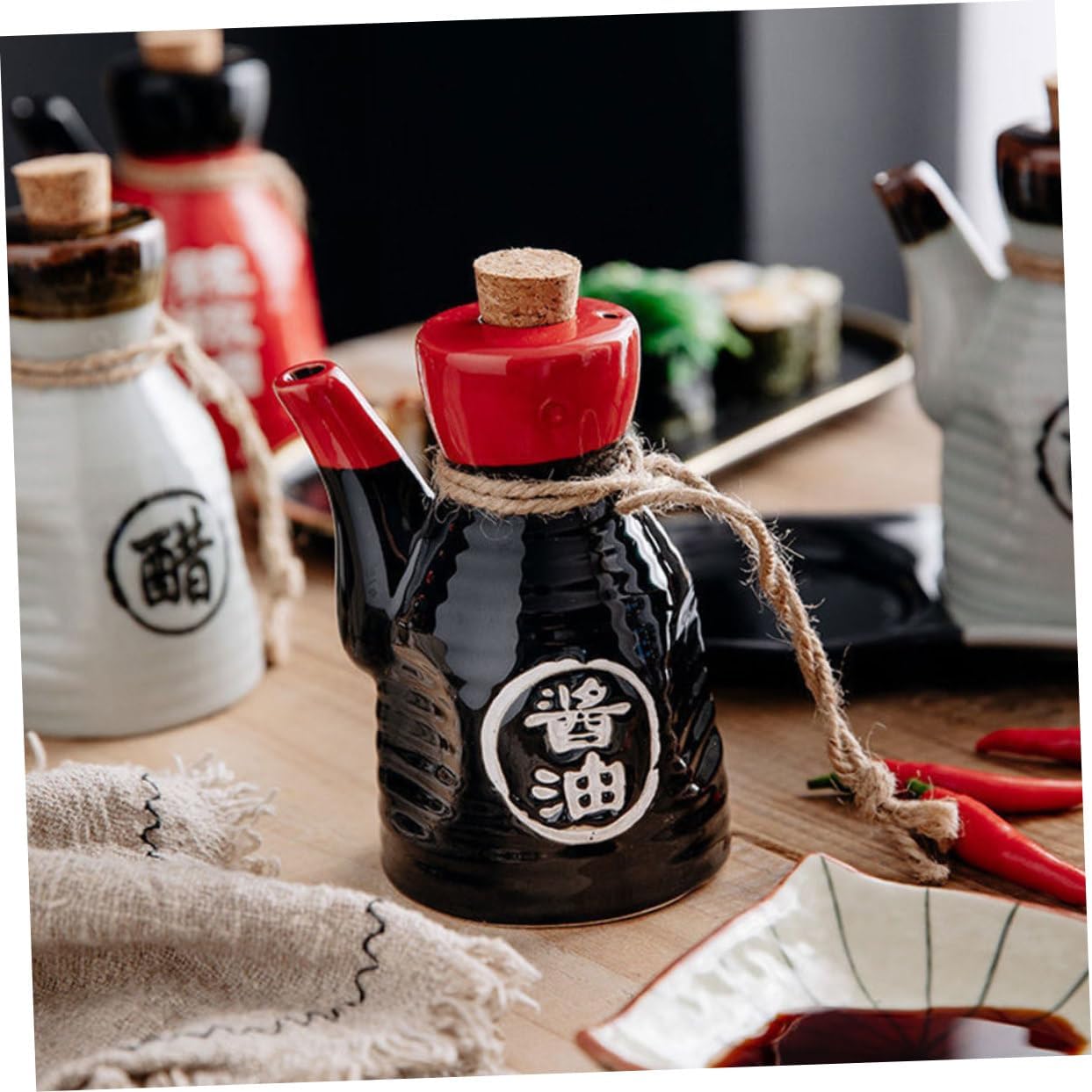Labrim Japanese Ceramic Sauce Bottle
