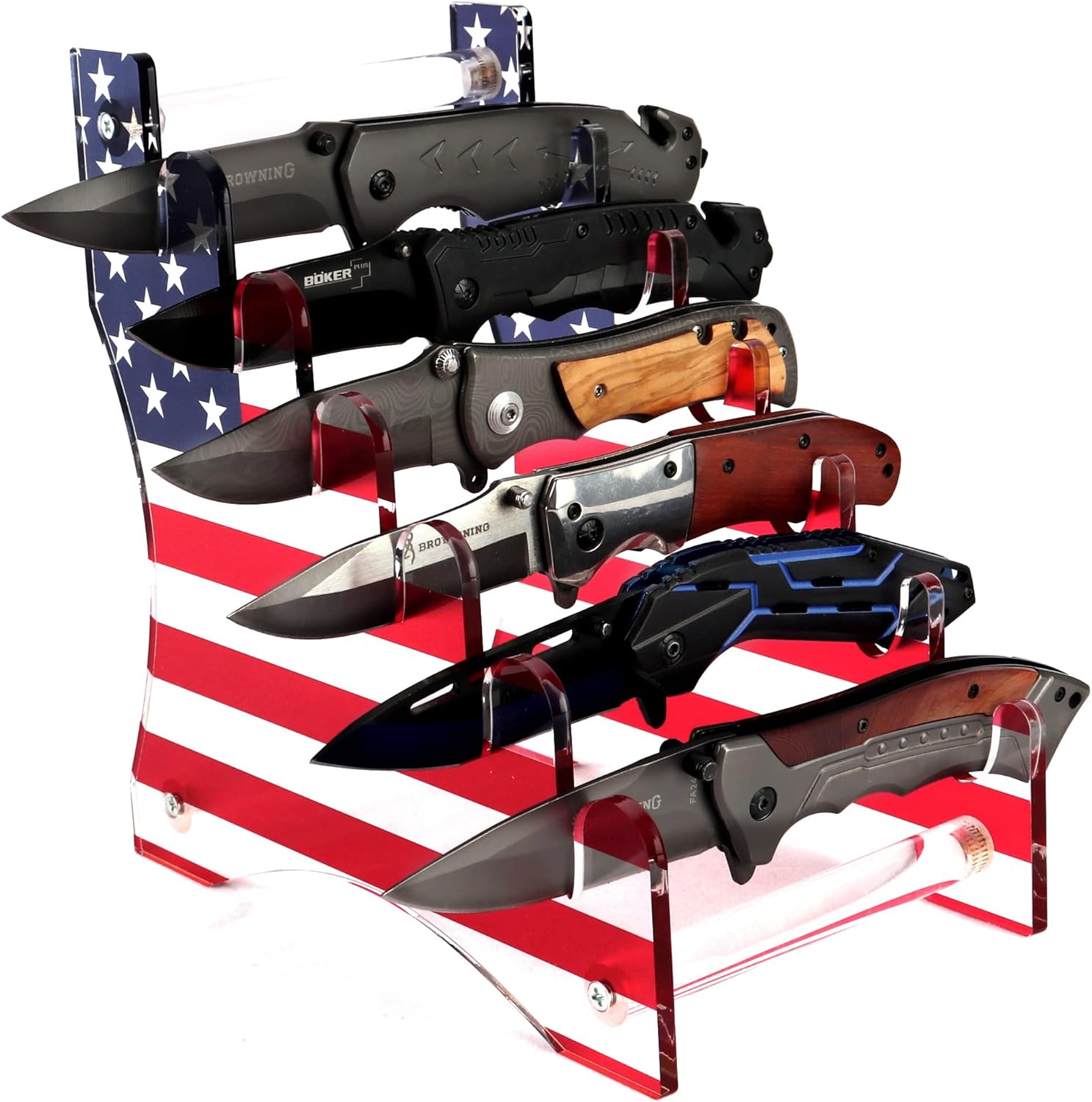 6-Knife Acrylic Display Stand