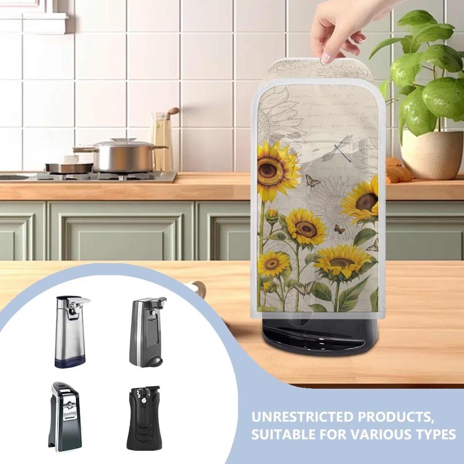 Hudotybom Can Opener Cover Stylish Protection for Electric Can Openers