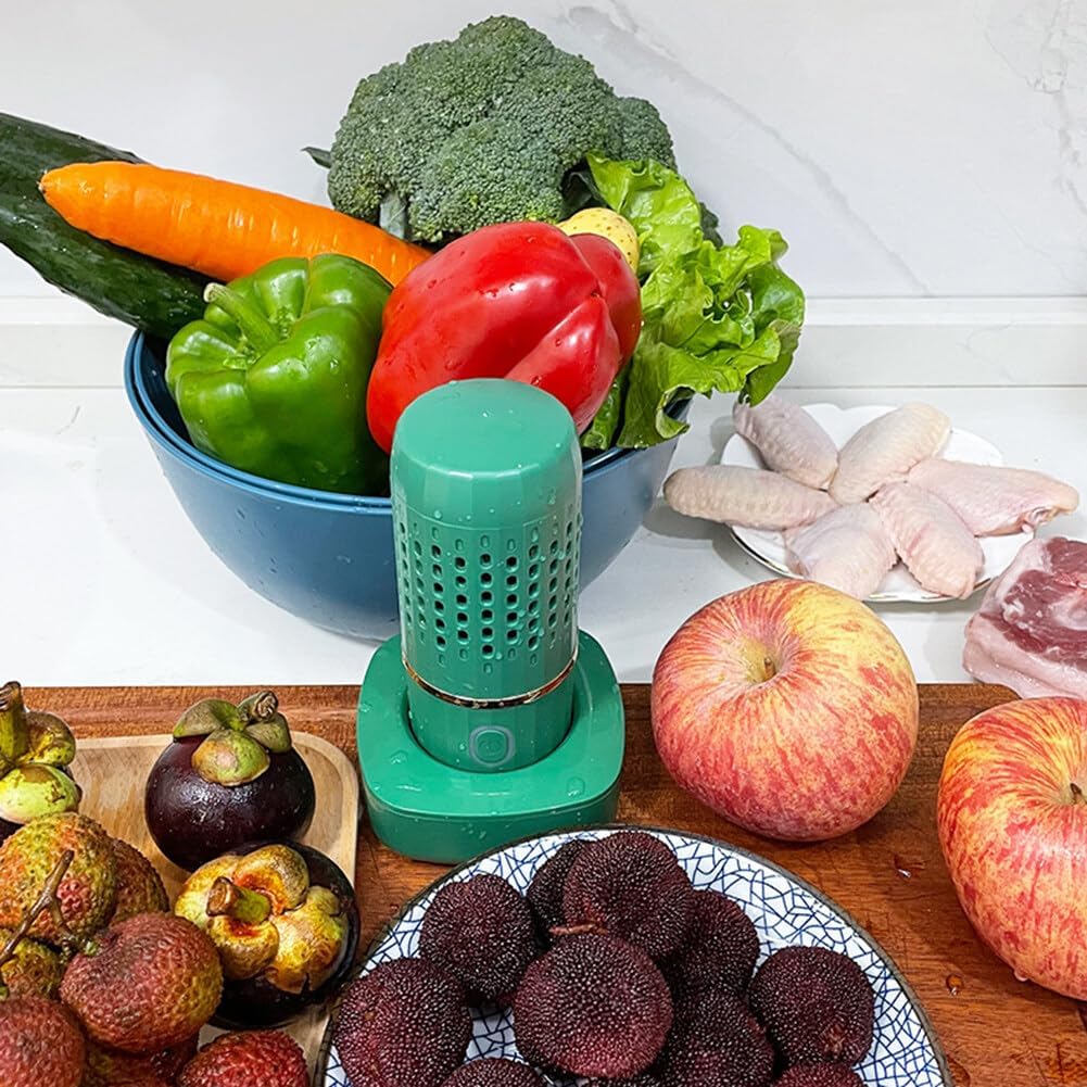 Fruit VegetableWirelessConvenientPortable Veggie Cleaner Device for Kitchen