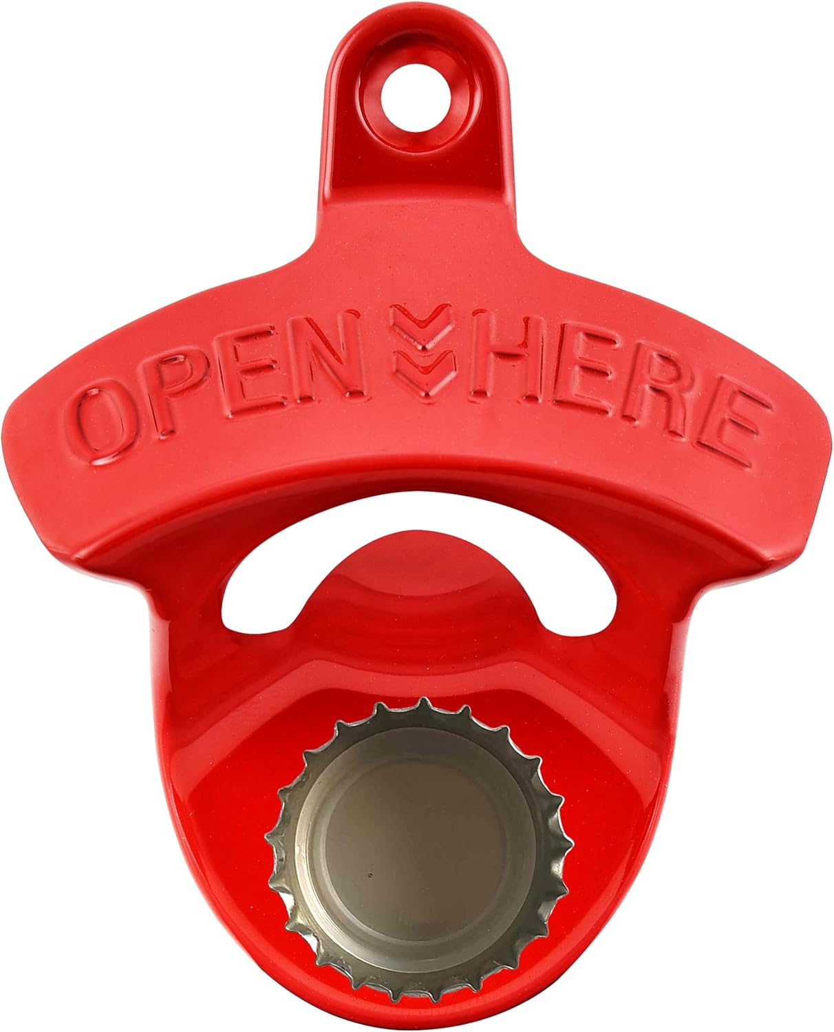 Stylish Magnetic Wall-Mounted Bottle Opener Perfect Gift Choice