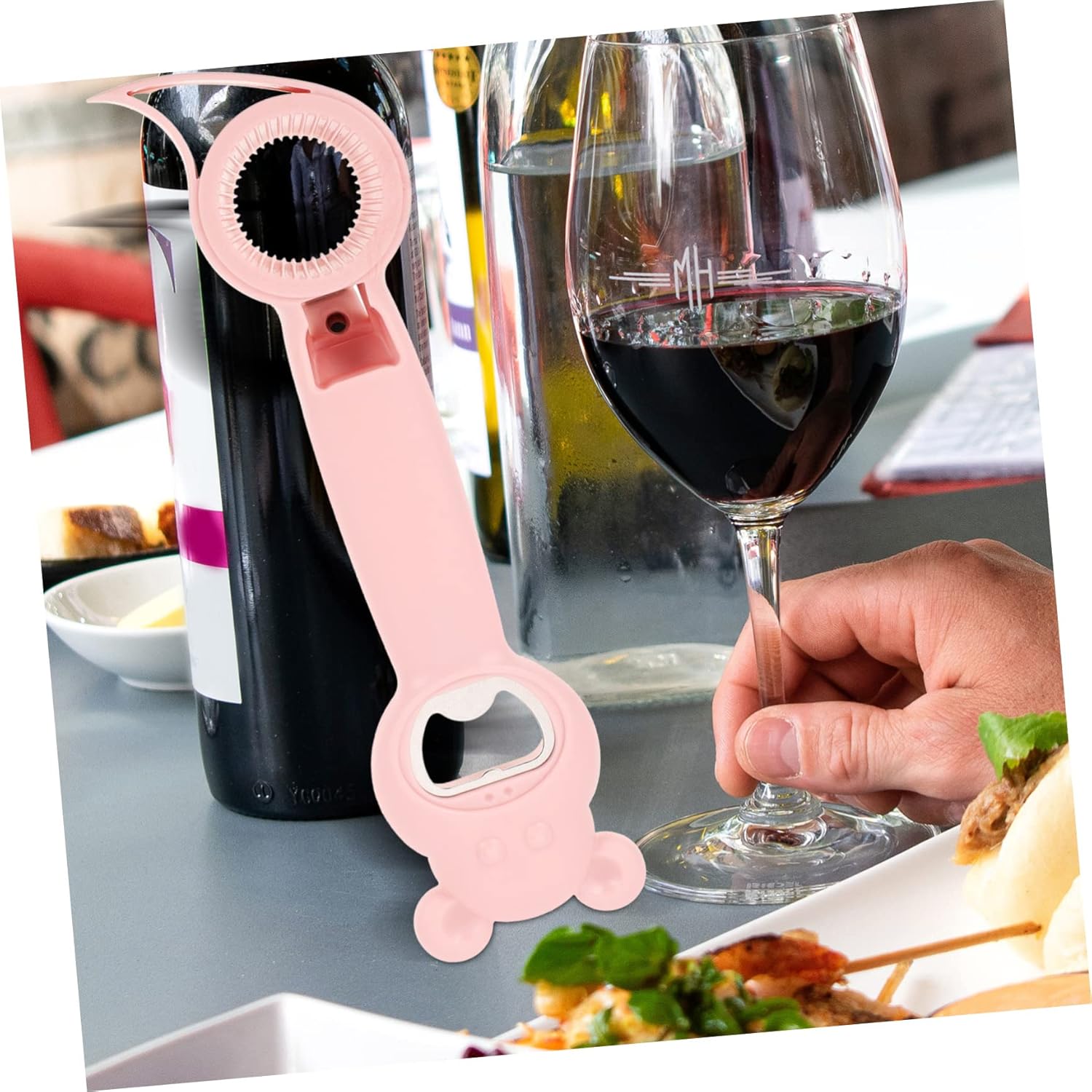 Elder-friendly 4-in-1 Bottle Can Opener