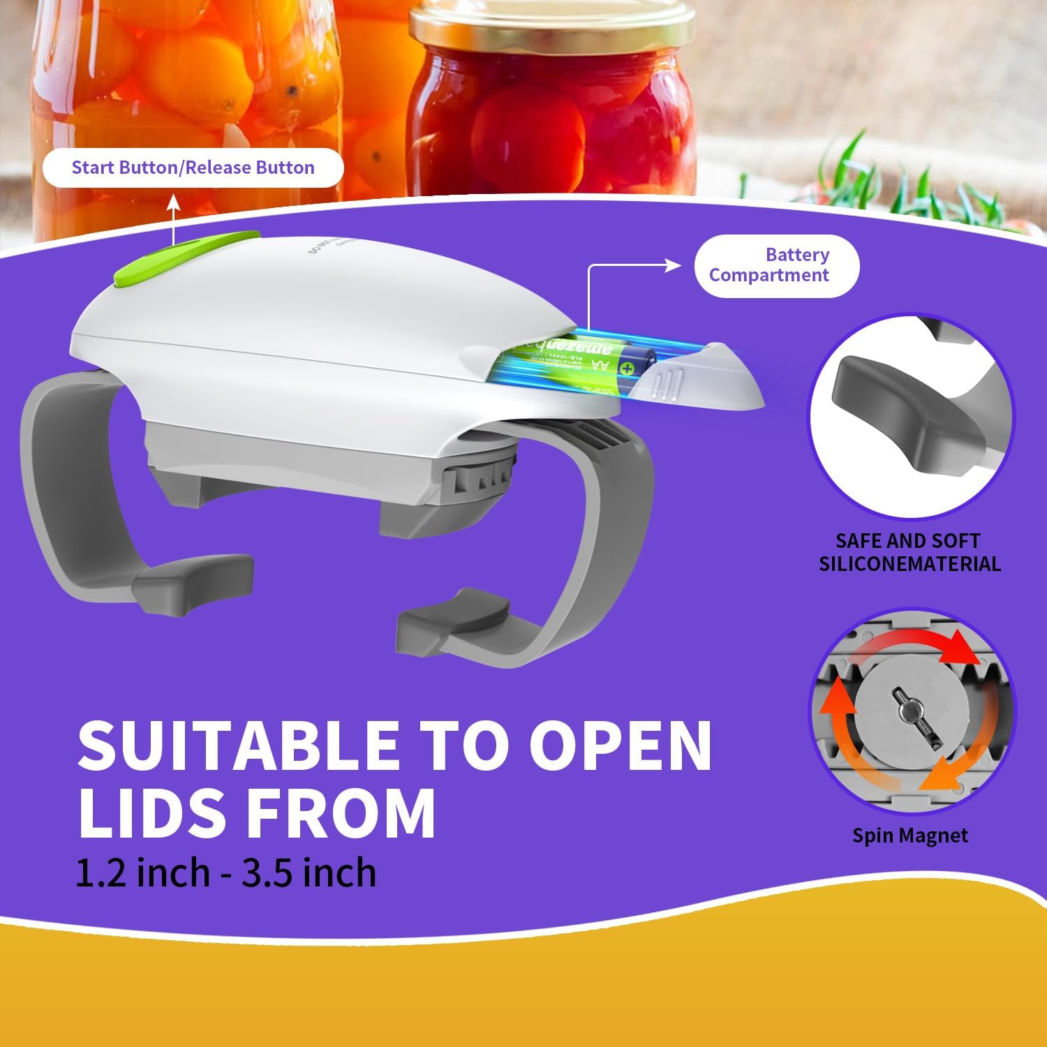 jar opener for elderly anti-aging jar opener