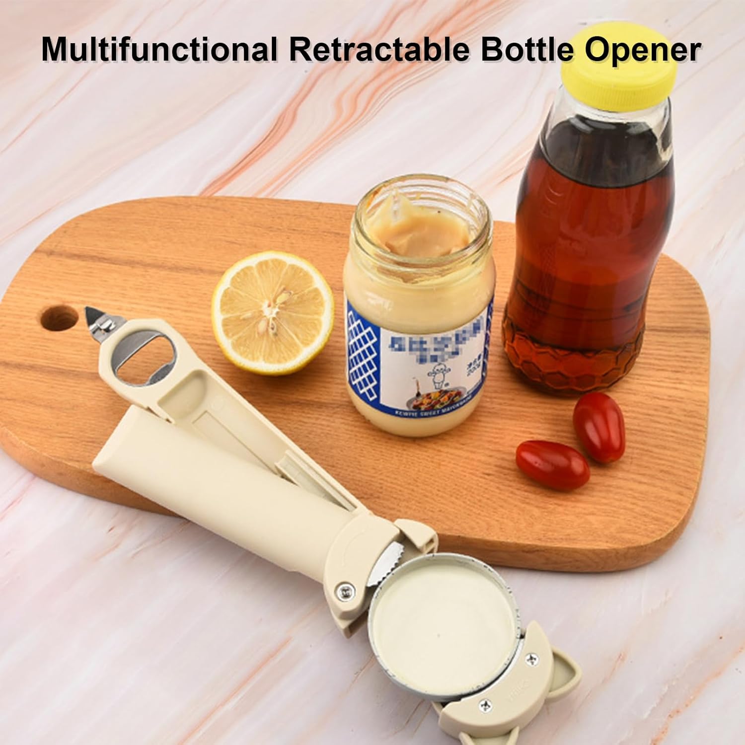 Senior Jar Opener with Reversible Mechanism