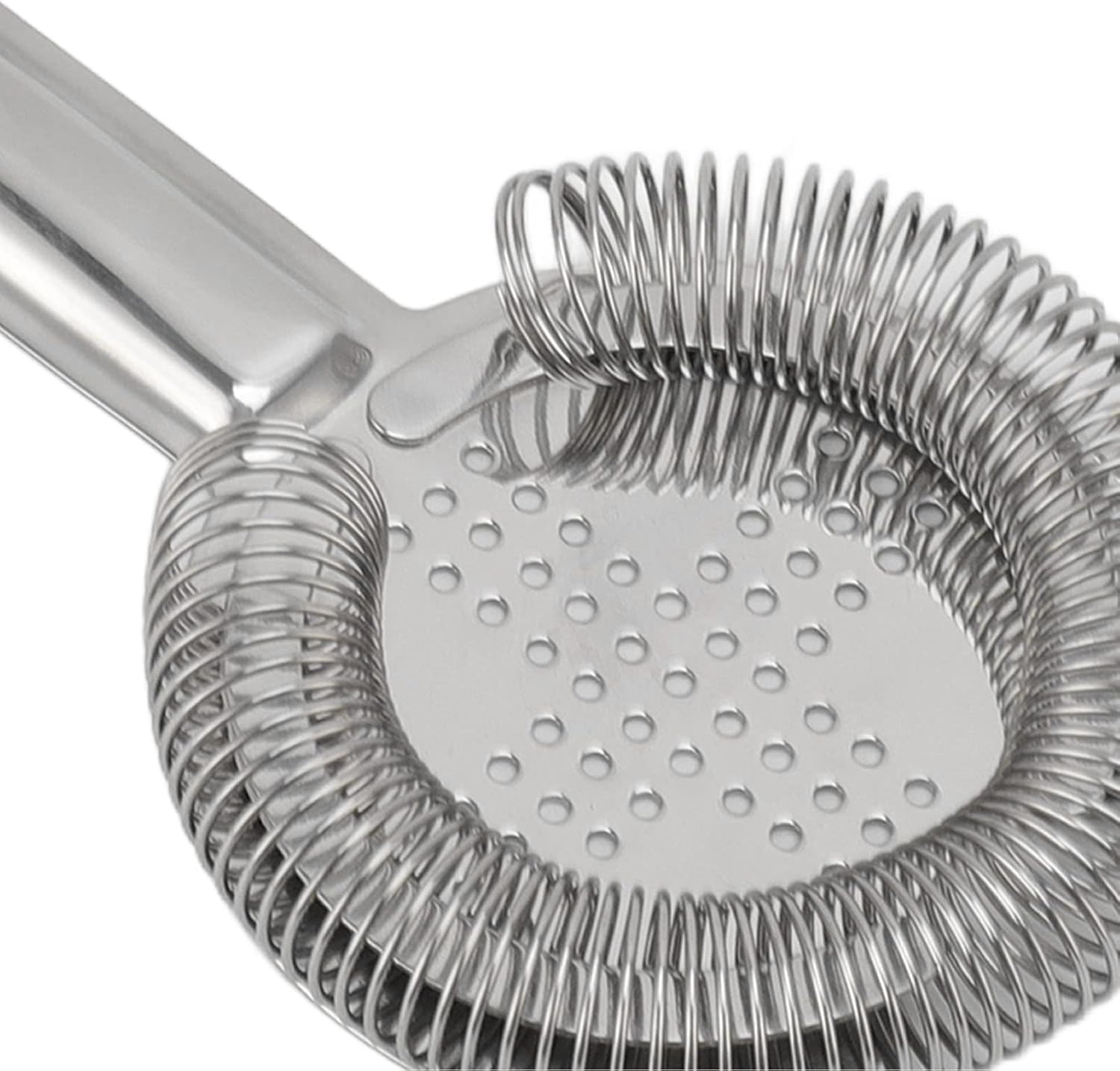 Premium 304 Stainless Steel Cocktail Strainer - Perfect for Home Restaurant Use