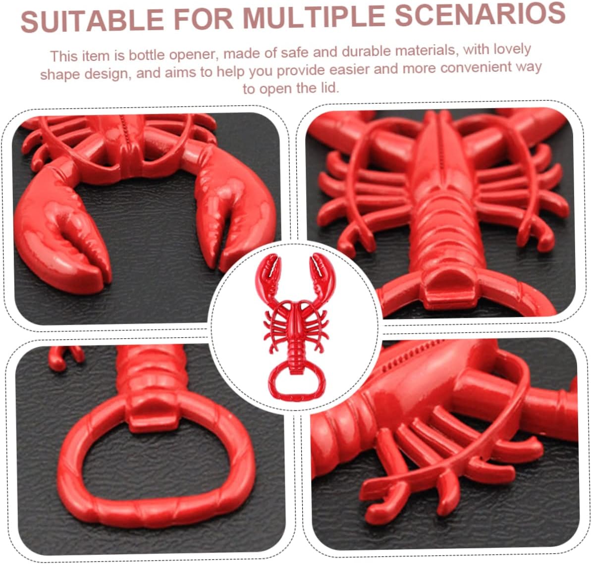 Anchored Bottle Opener Set
