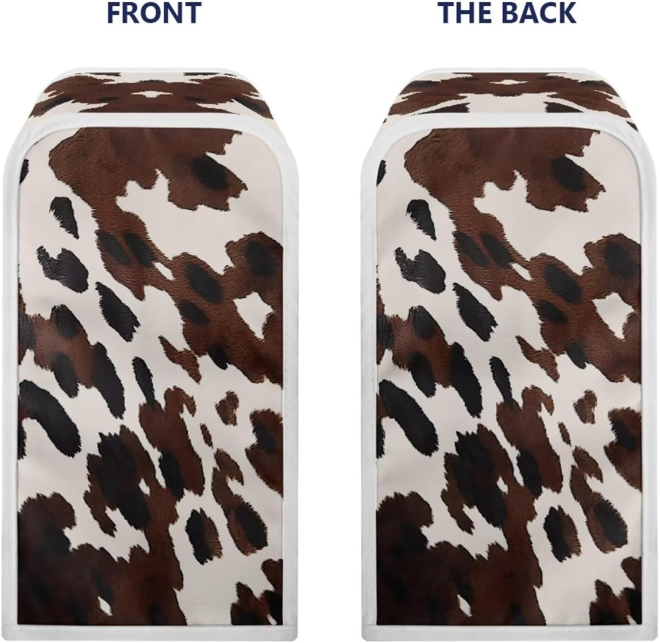 TODIYADDU Brown Cow Can Opener Cover with Dust Protection