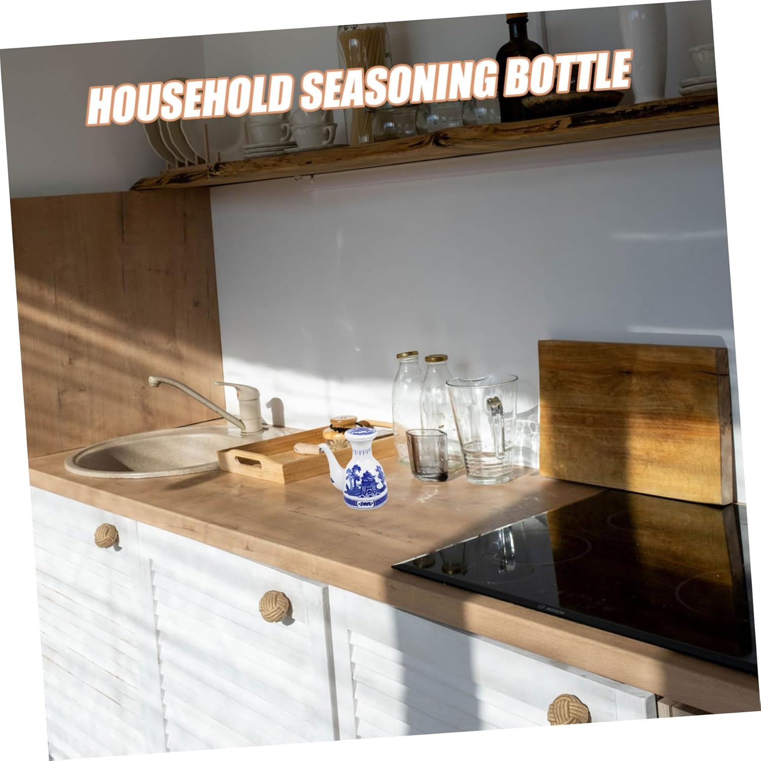 Versatile Ceramic Condiment Dispenser