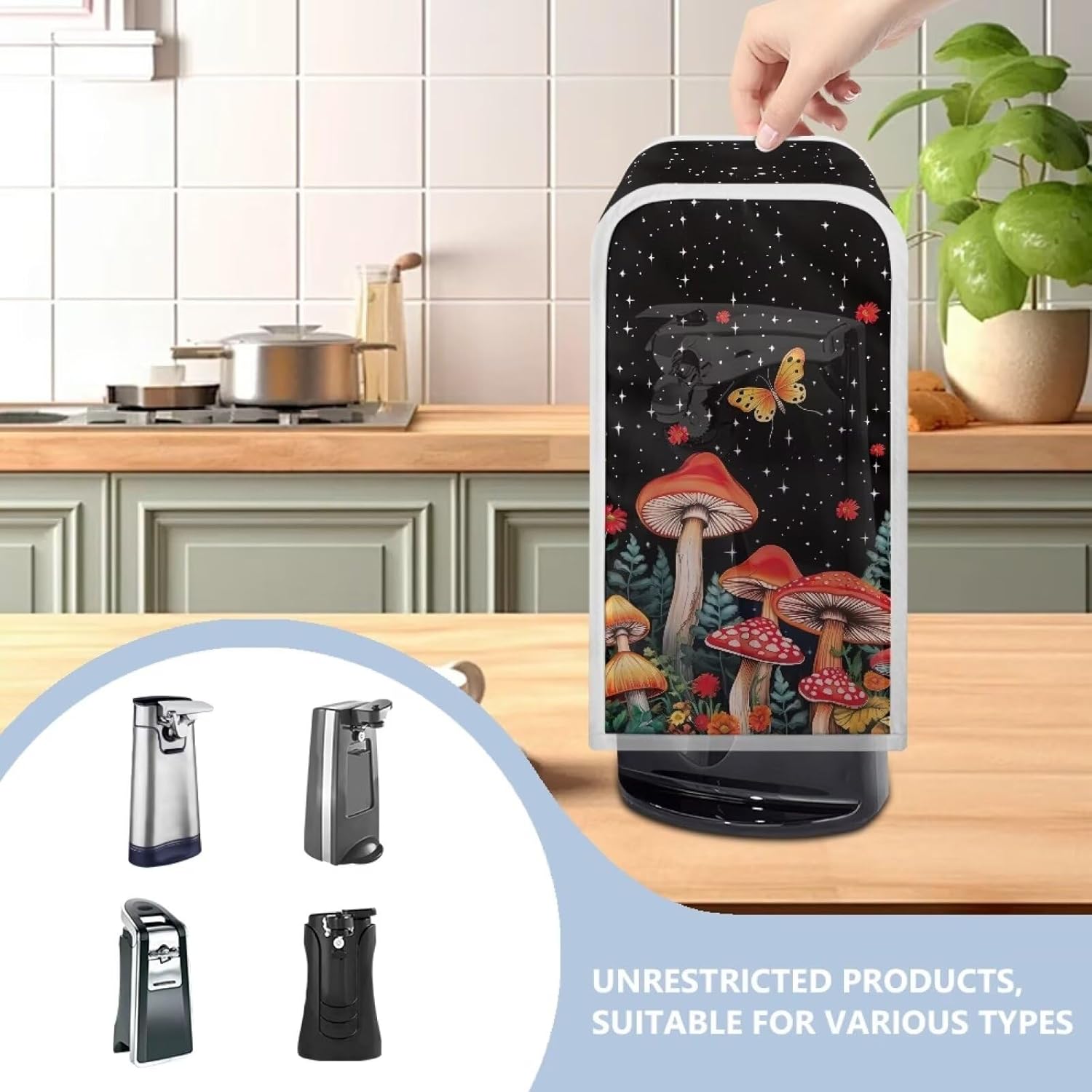 Premium Reusable Can Opener Cover for Home Kitchen