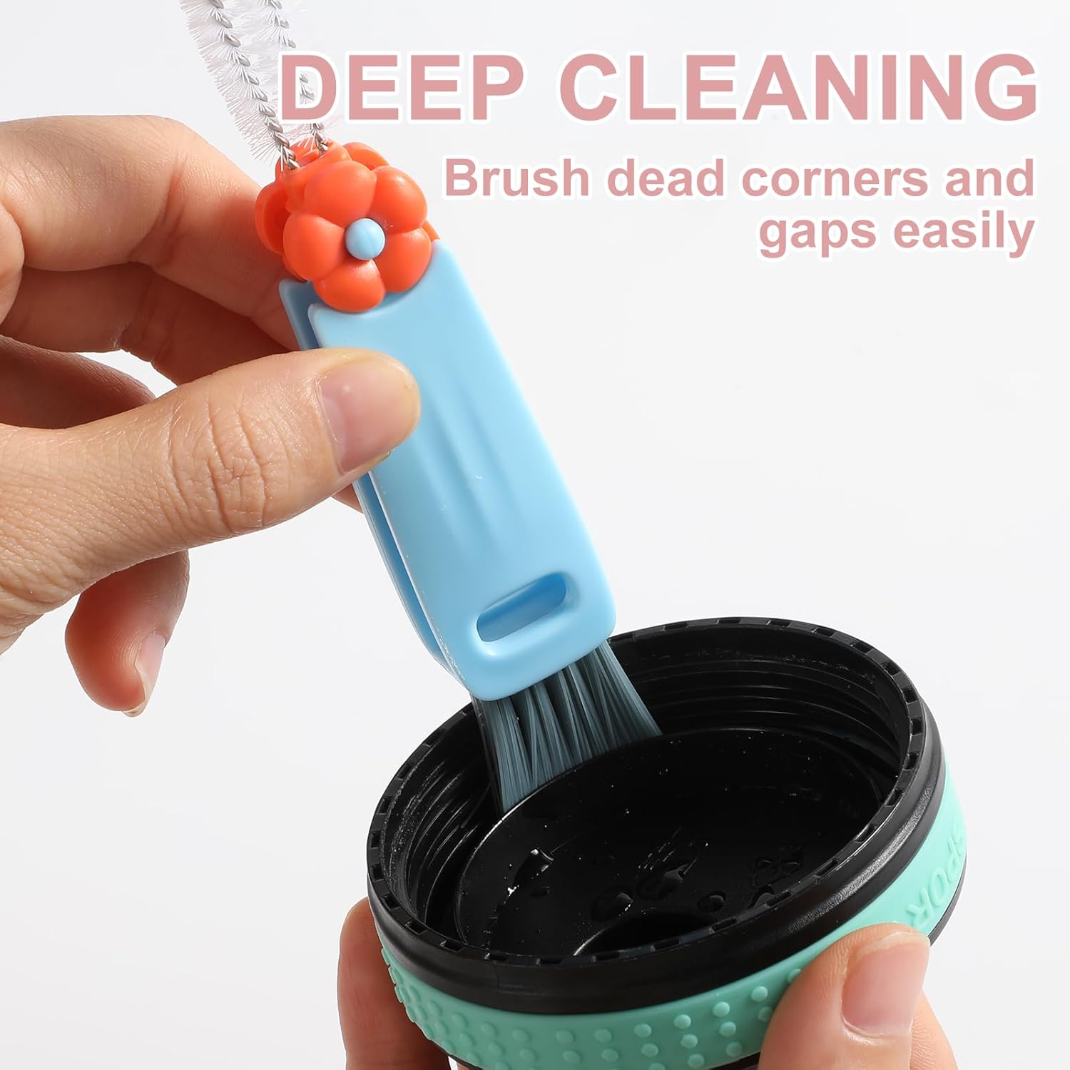 Chefs Secret Multifunctional 3 in 1 Cup Lid Cleaner