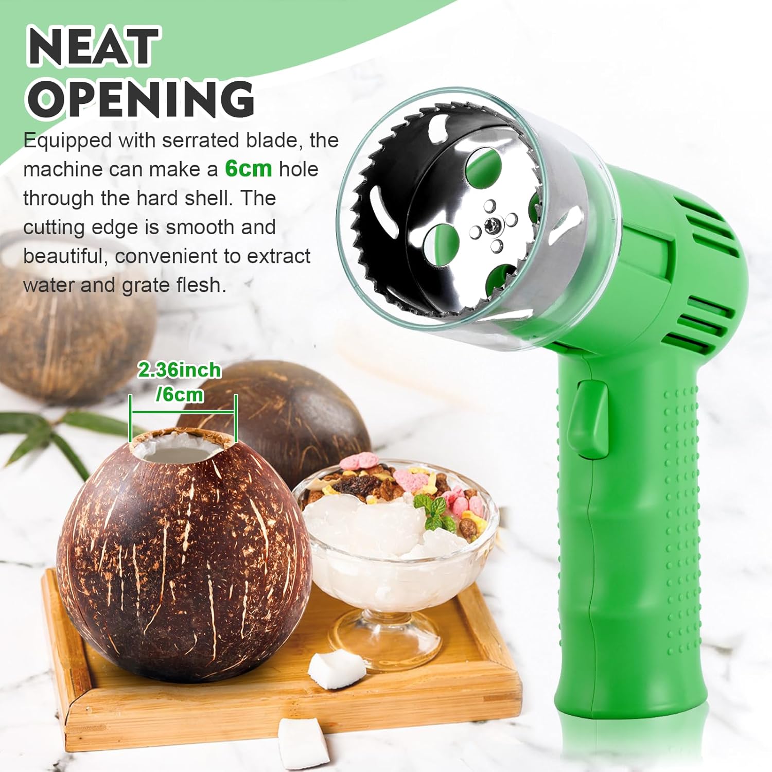 Epidioxi Wireless Coconut Opener