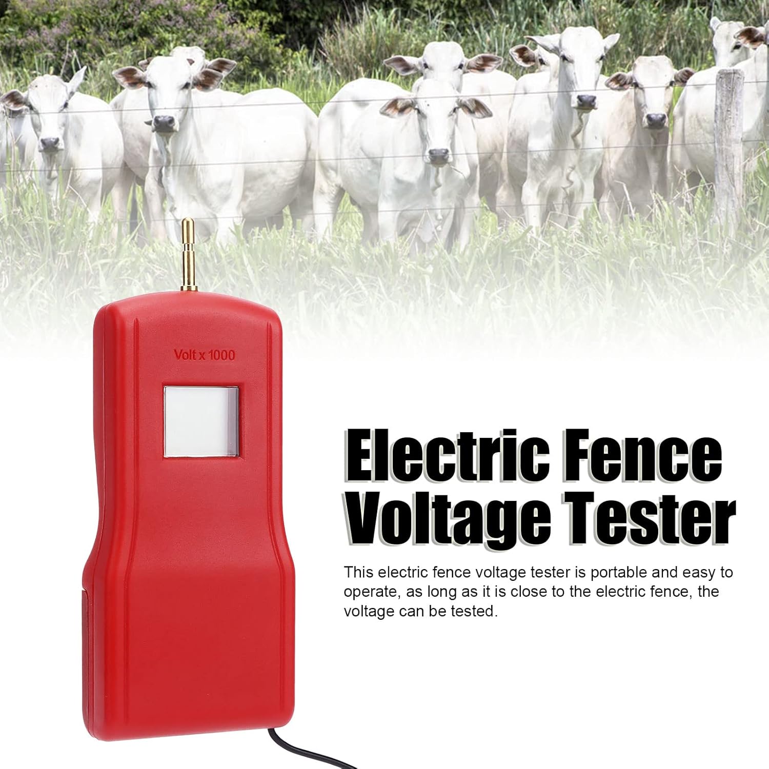 Digital Electrical Fence Voltage Tester