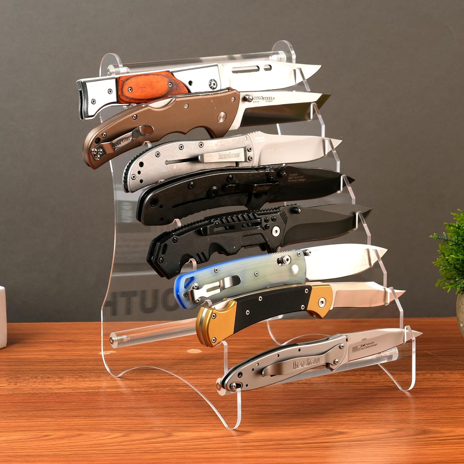 Biobasedon Acrylic Knife Display Stand
