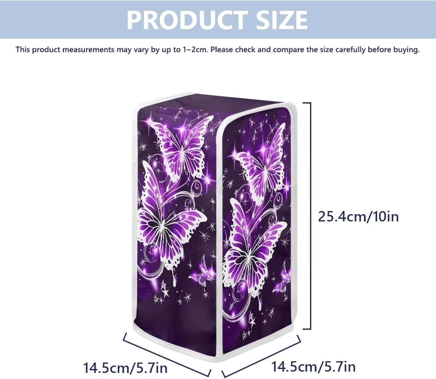 ZUXONGSY Purple Electric Can Opener Dust Cover