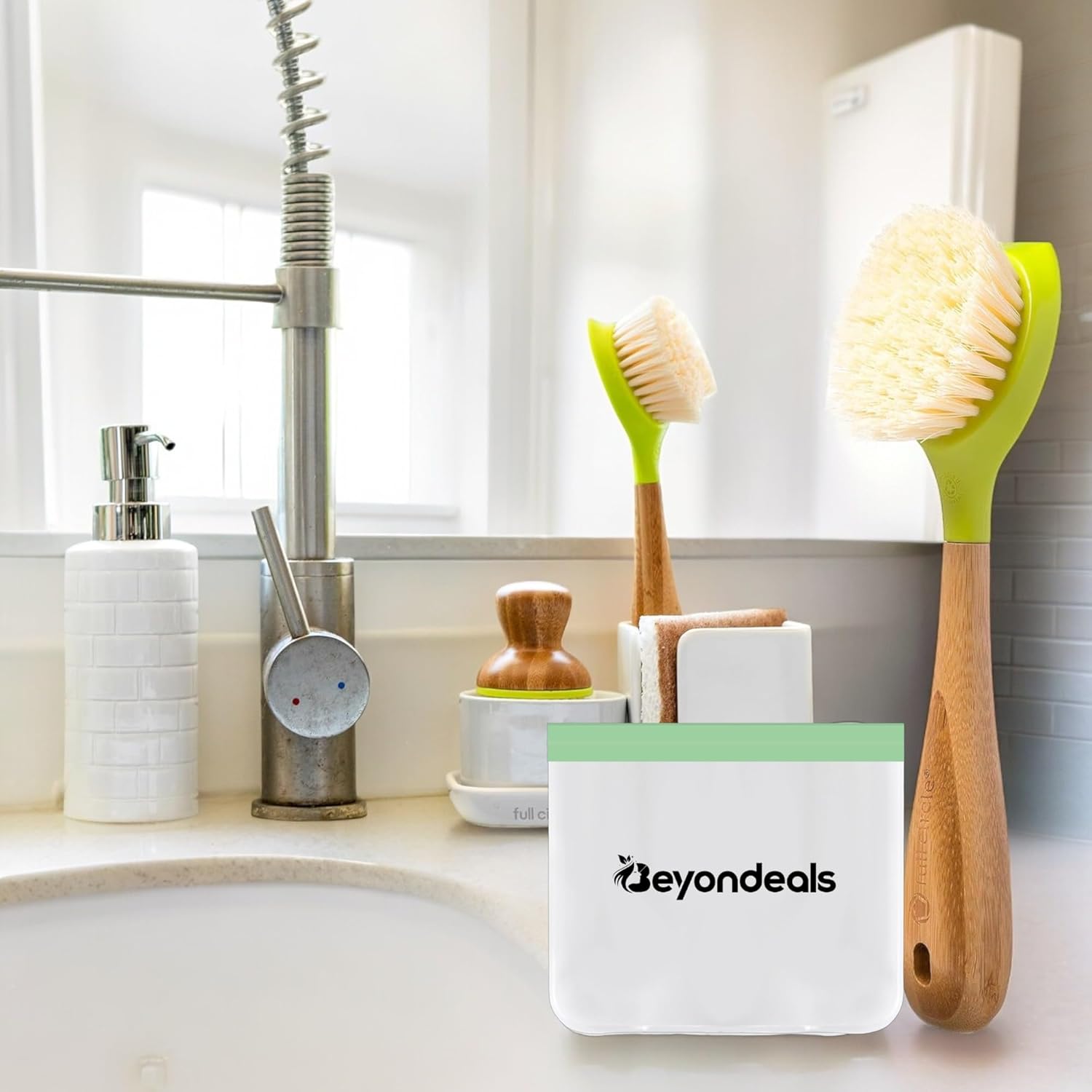 Sustainable Dish Brush Bundle for a Cleaner Kitchen