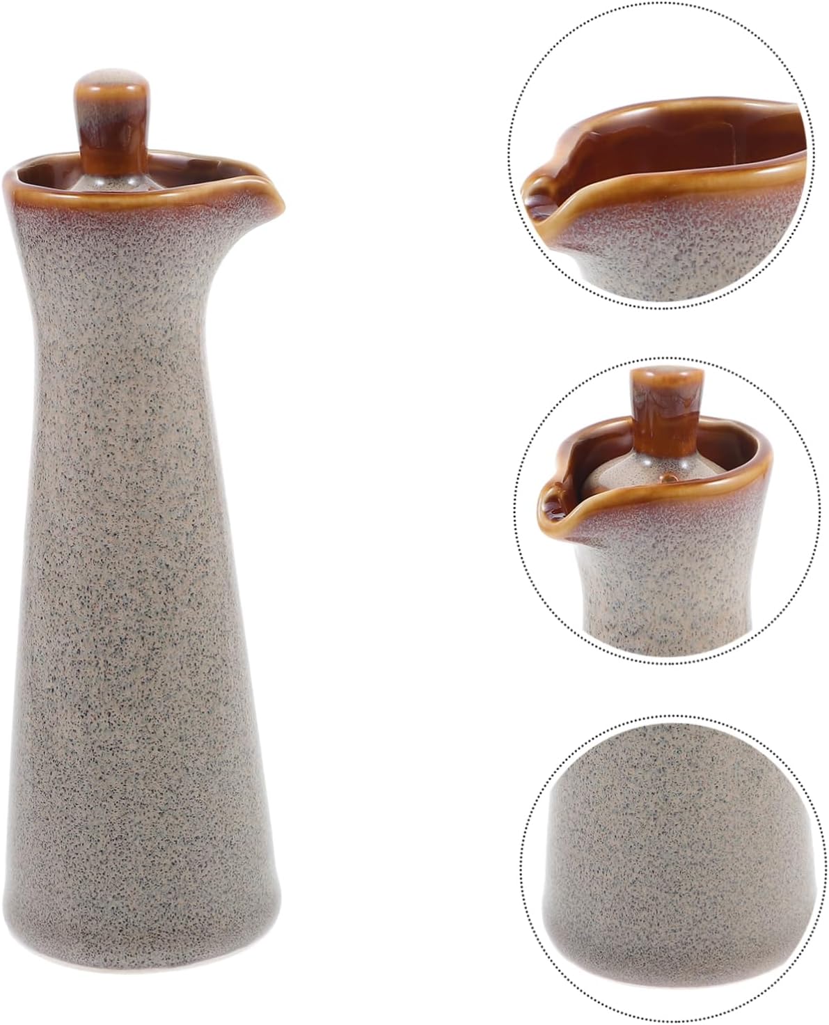 Elegant Ceramic Condiment Bottle