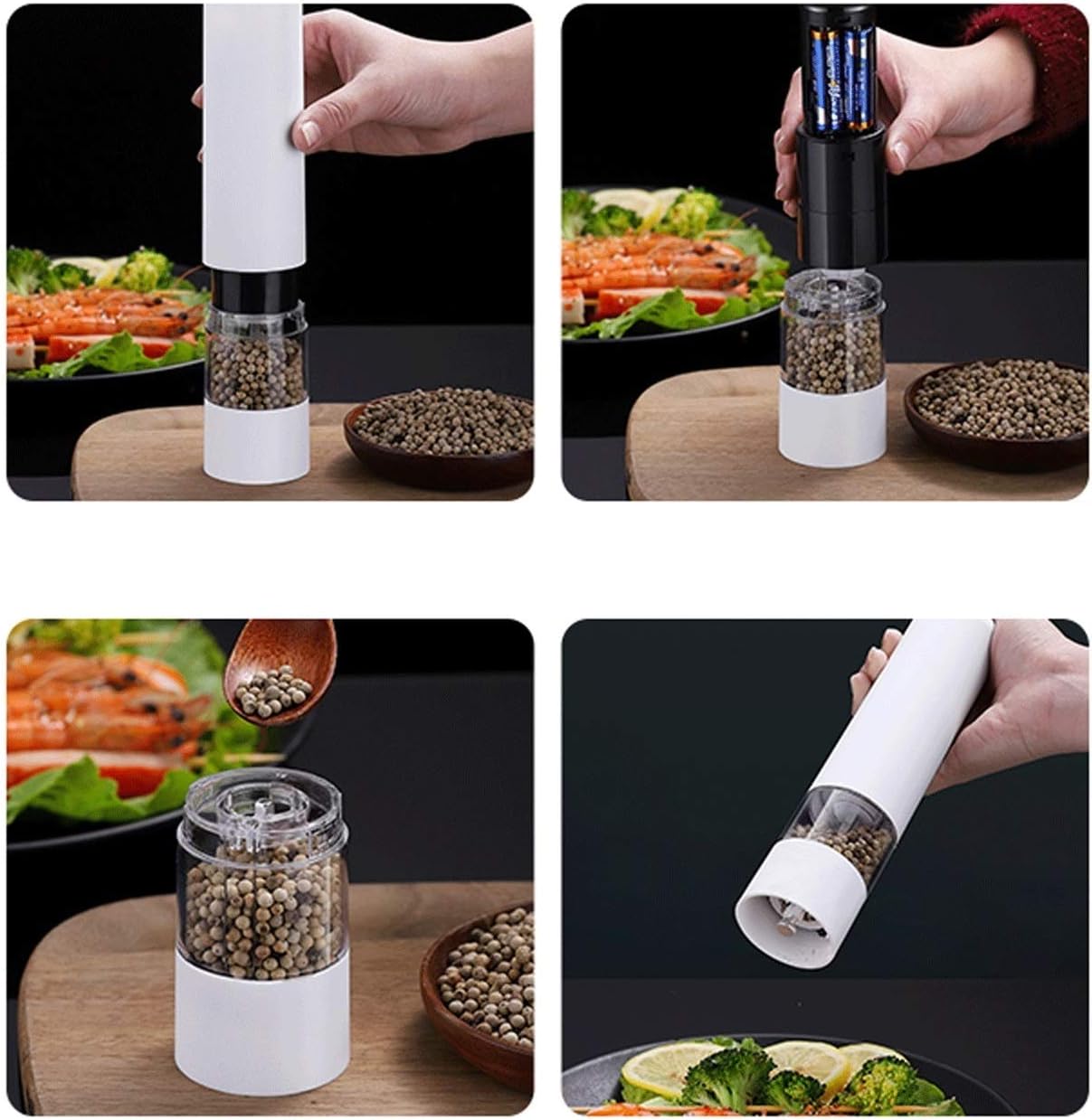 Adjustable Electric Pepper Grinder