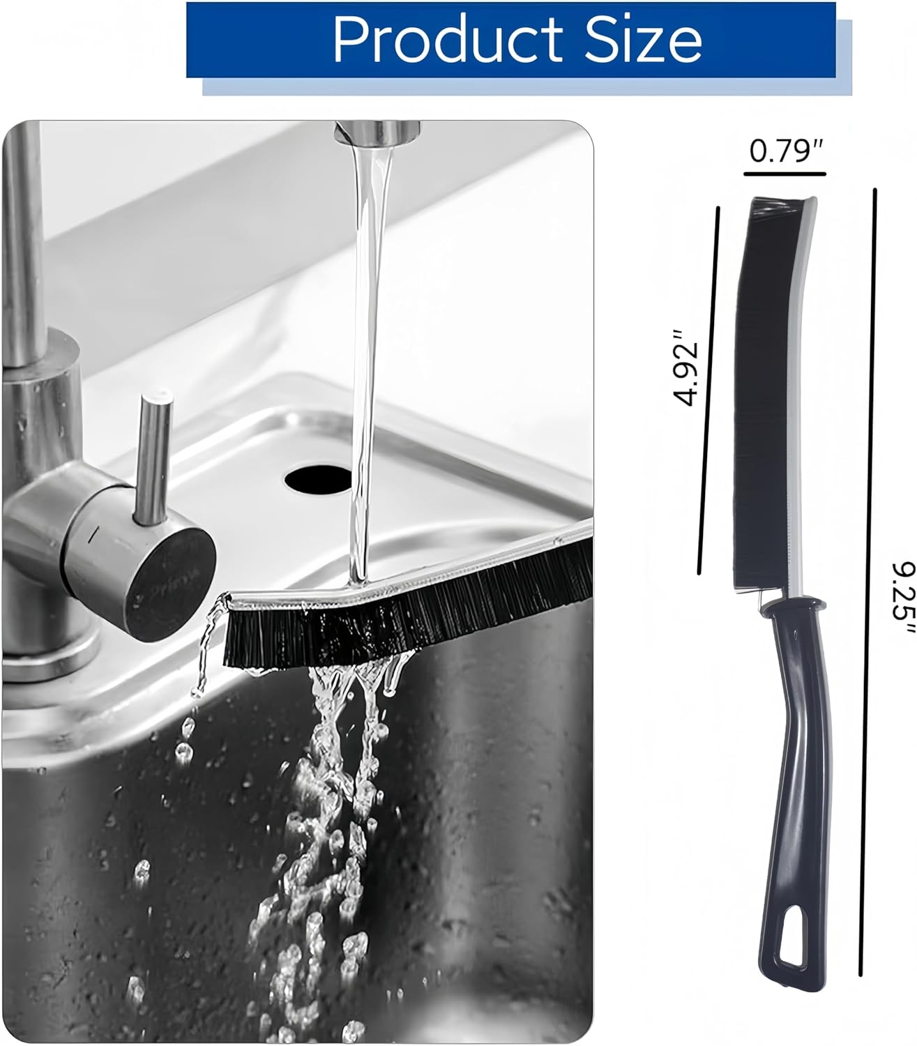 Guardian of Gaps 2-Pack Crevice Cleaning brushes for Easy Maintenance