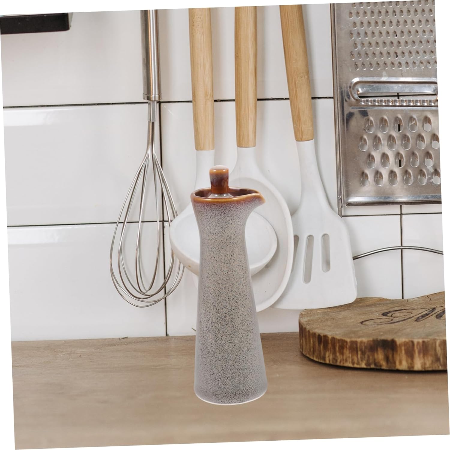 Elegant Ceramic Condiment Bottle
