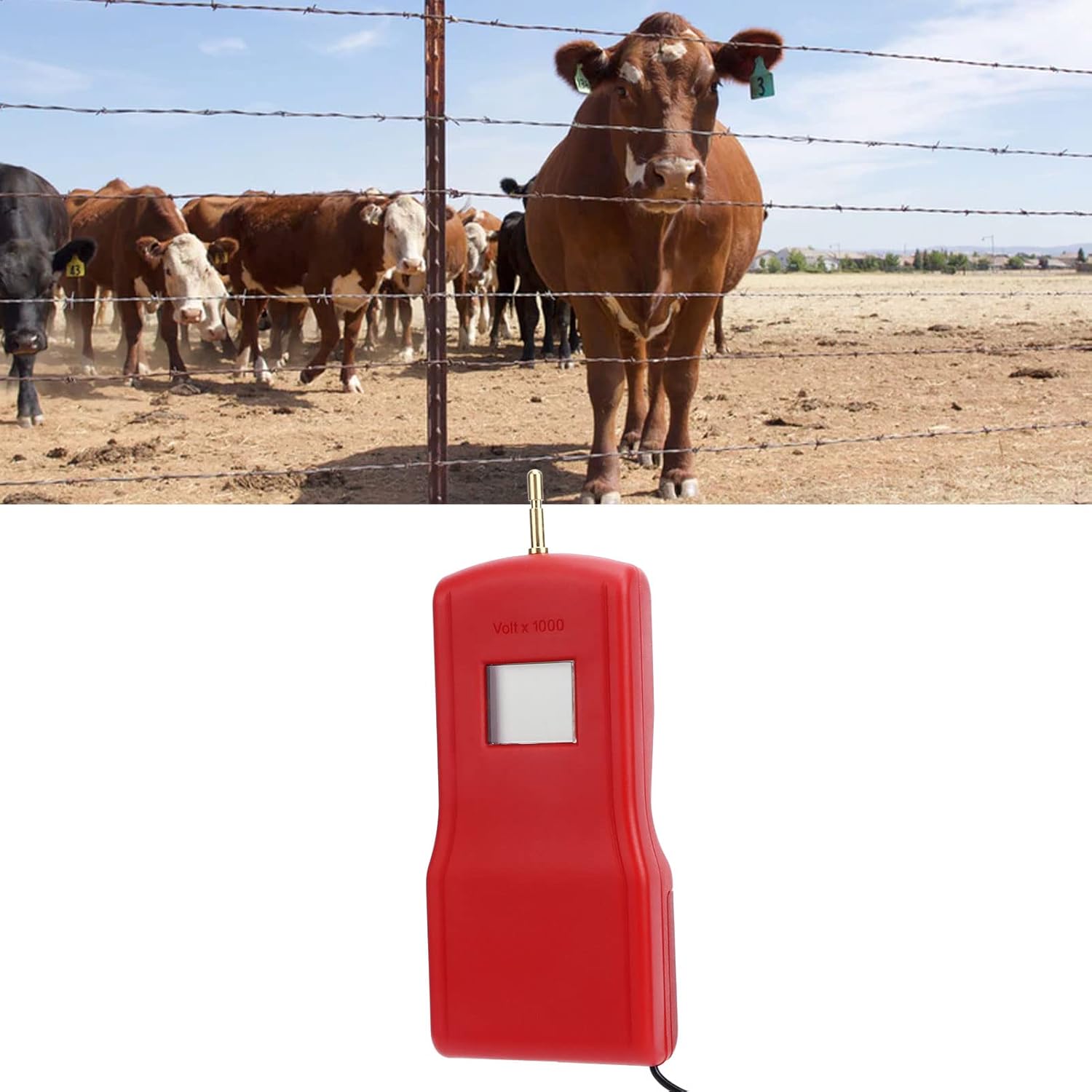Digital Electrical Fence Voltage Tester
