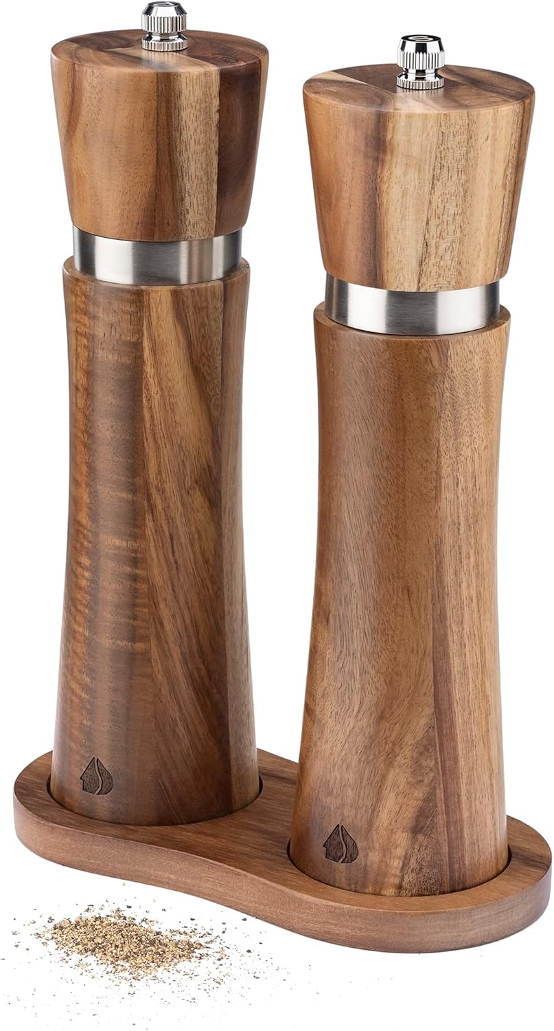 Hearty Salt and Pepper Grinder Set
