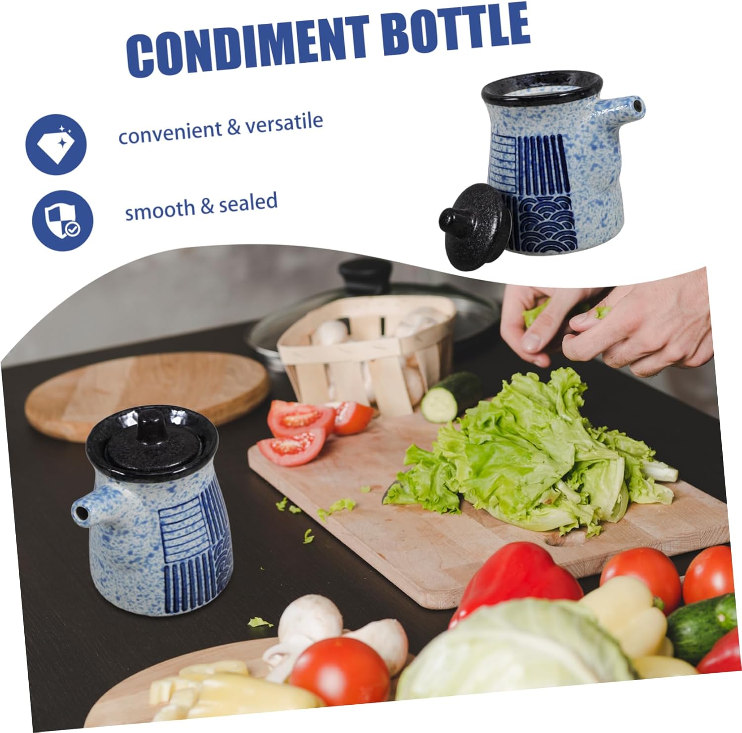 Hoement Japanese Oil Vinegar Dispenser