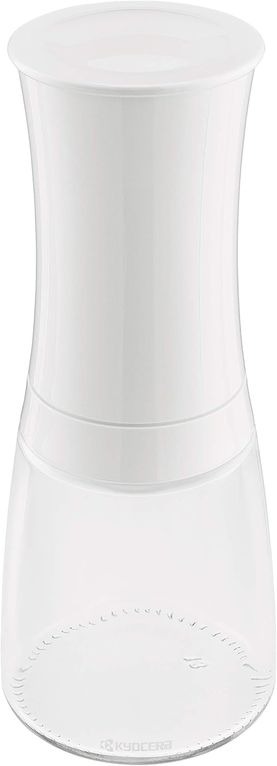 Advanced Ceramic Pepper Salt Mill White