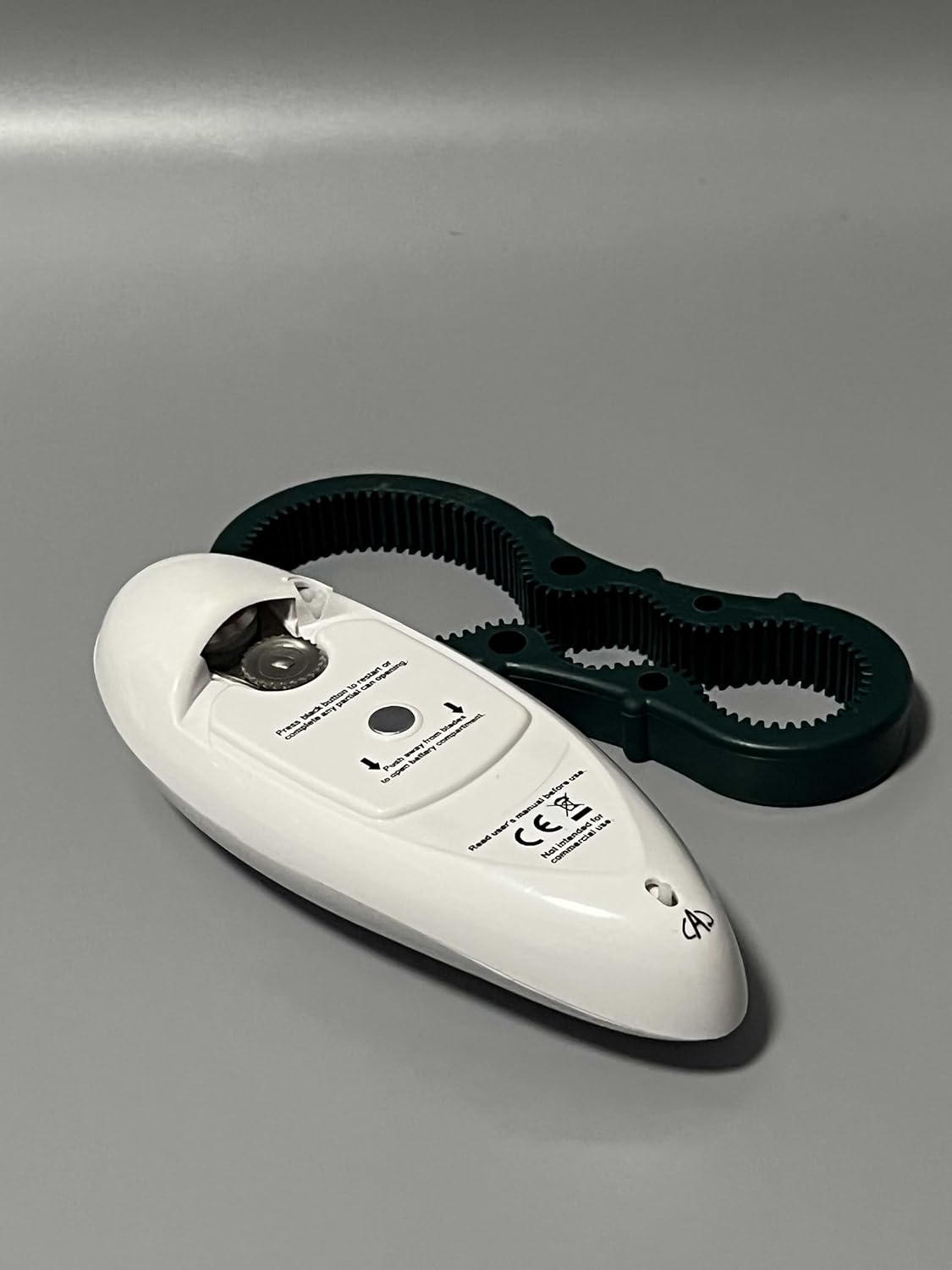 Gukire Ergonomic Electric Can Opener Smooth Edge Durable Compact