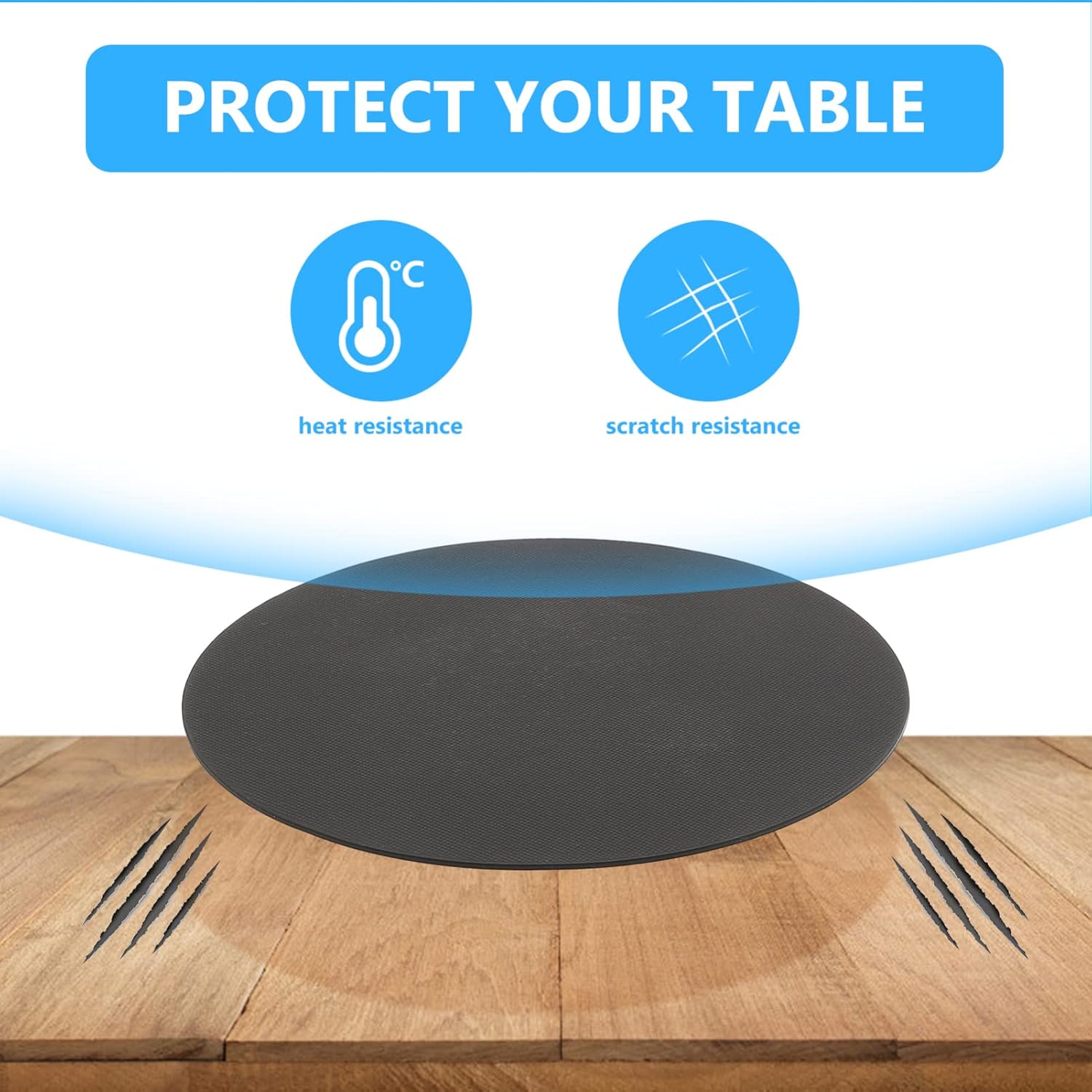 12-Piece Silicone Jar Opener Coasters