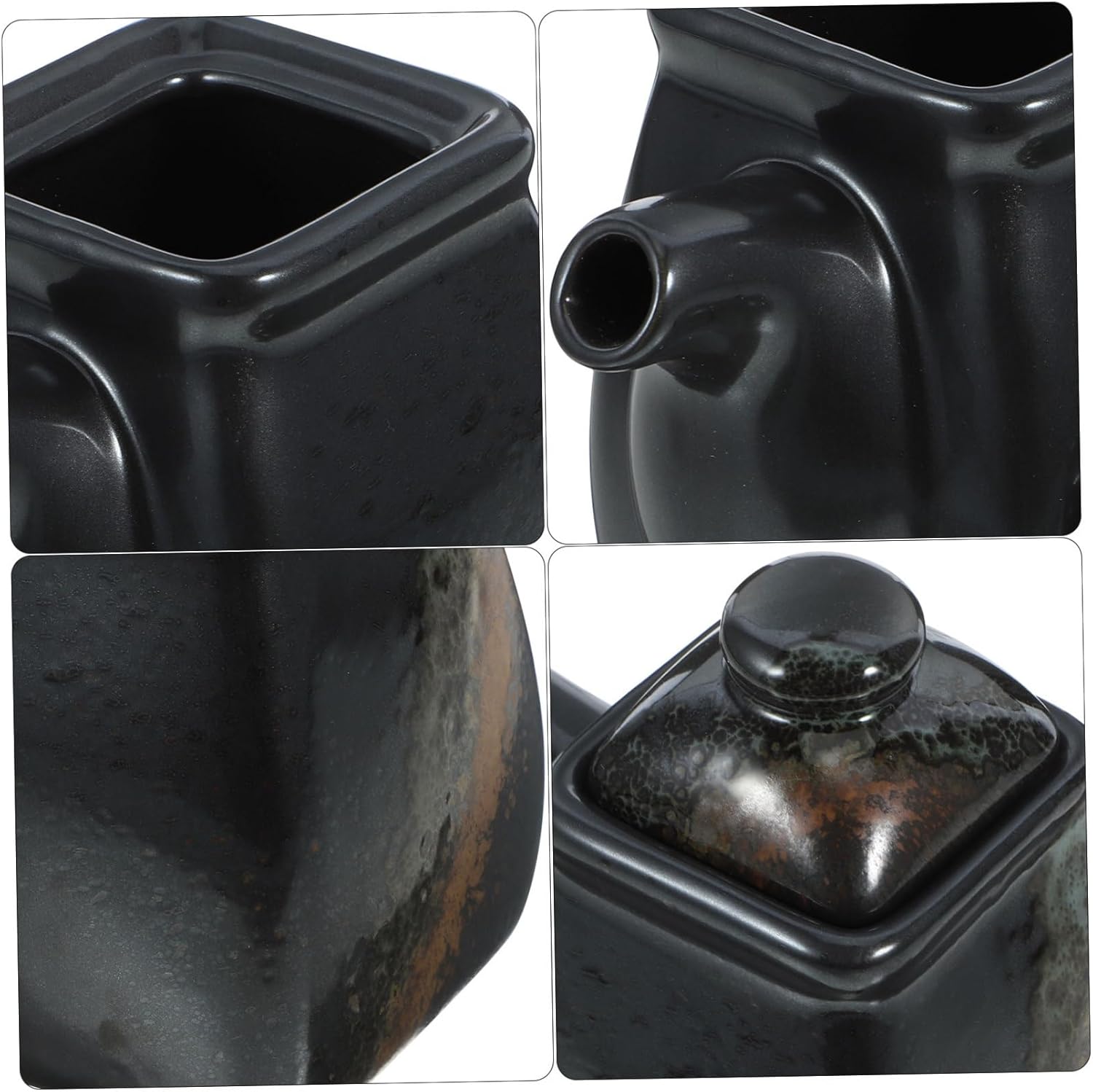 Japanese Soy Sauce Dispenser Ceramic Kitchen Ose Gaseru Oiw Shell 95mm