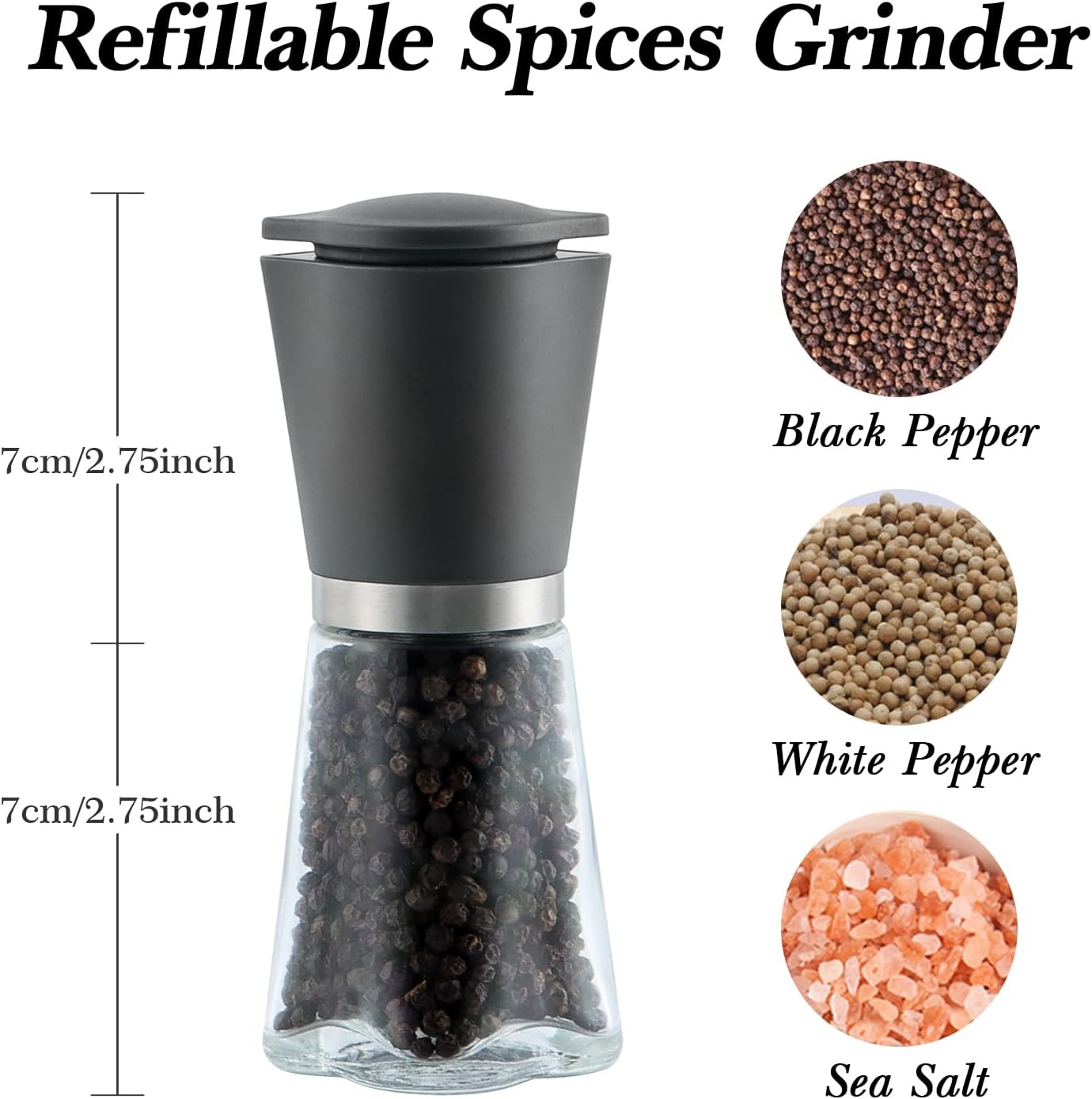 Balamno Professional Salt Pepper Grinder