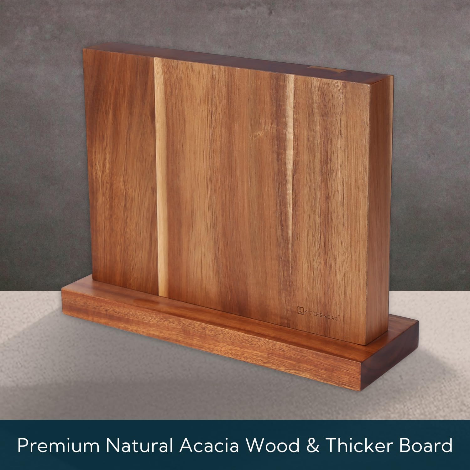 Luxury Acaciawood Knife Block Holder