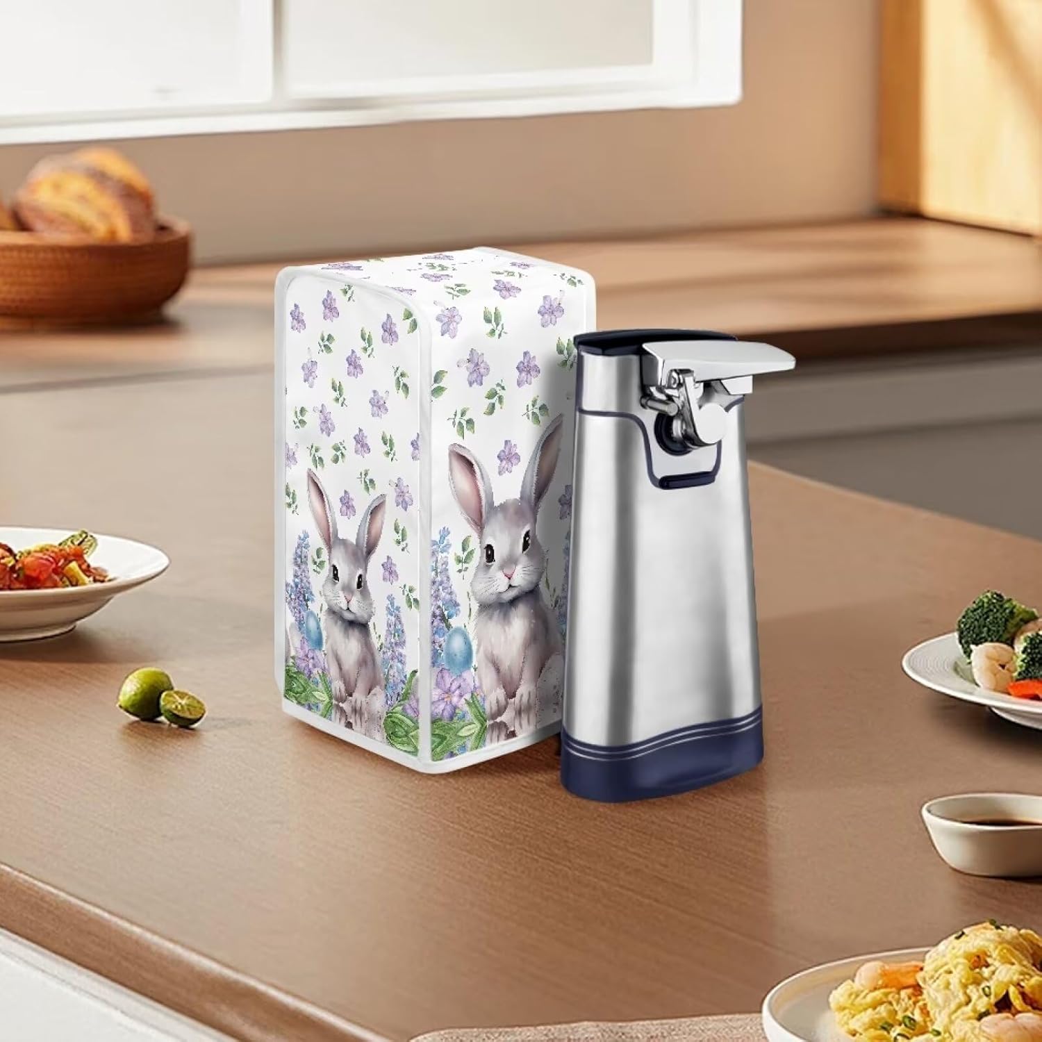 Bunny Dust Cover for Can Opener Keep Your Kitchen Clean
