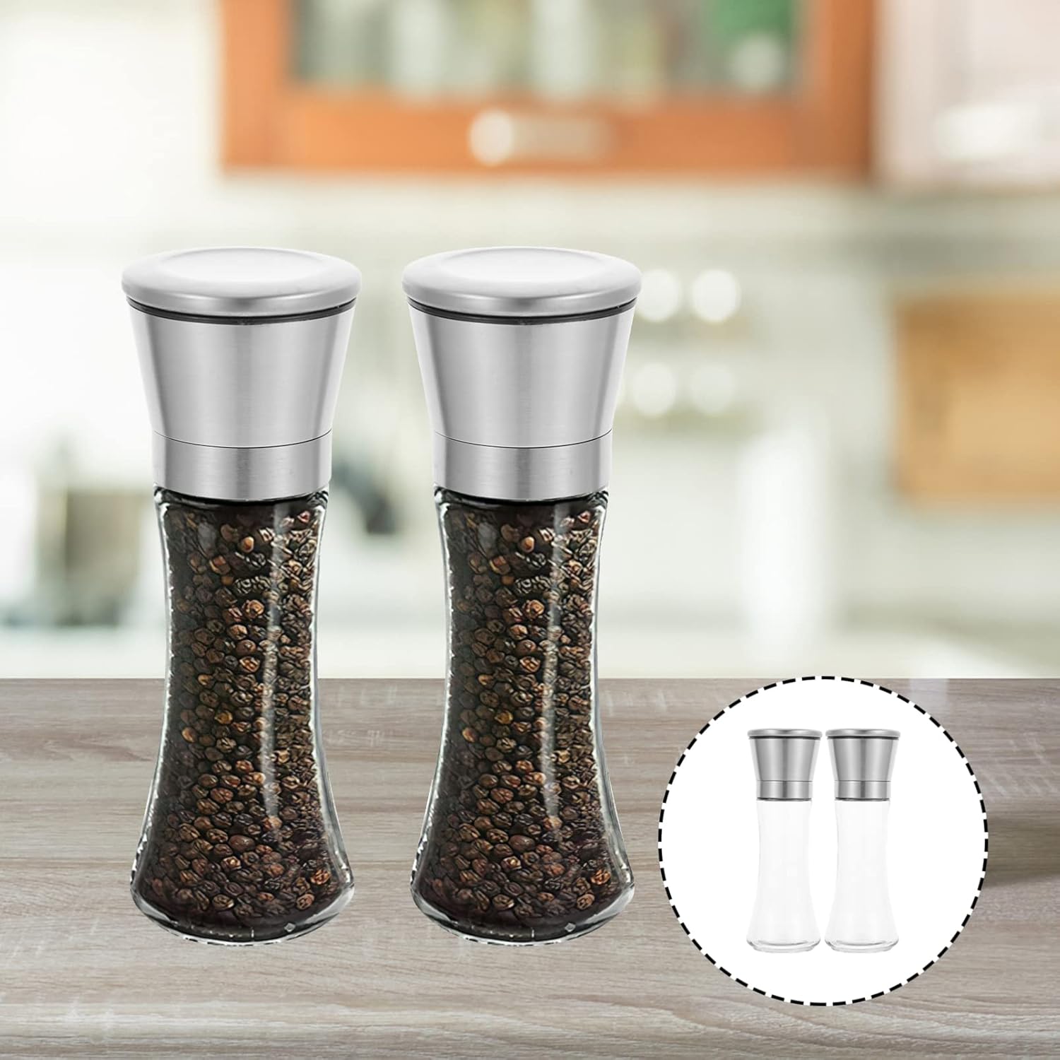 2-Piece Pepper Salt Set