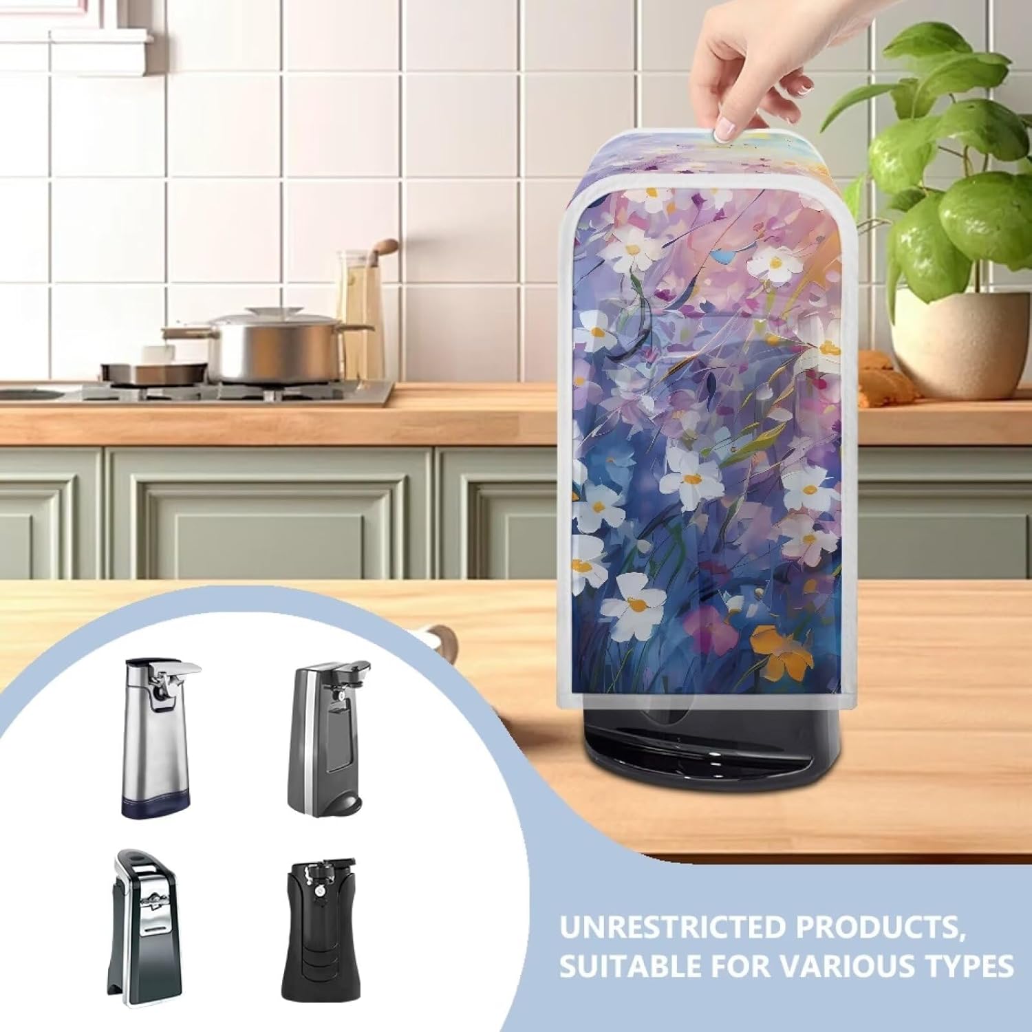 Todiyaddu Electric Purple Can Opener Cover for Oil Painting