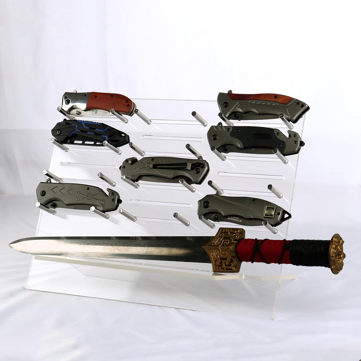 Sturdy Pocket Knife Display Rack