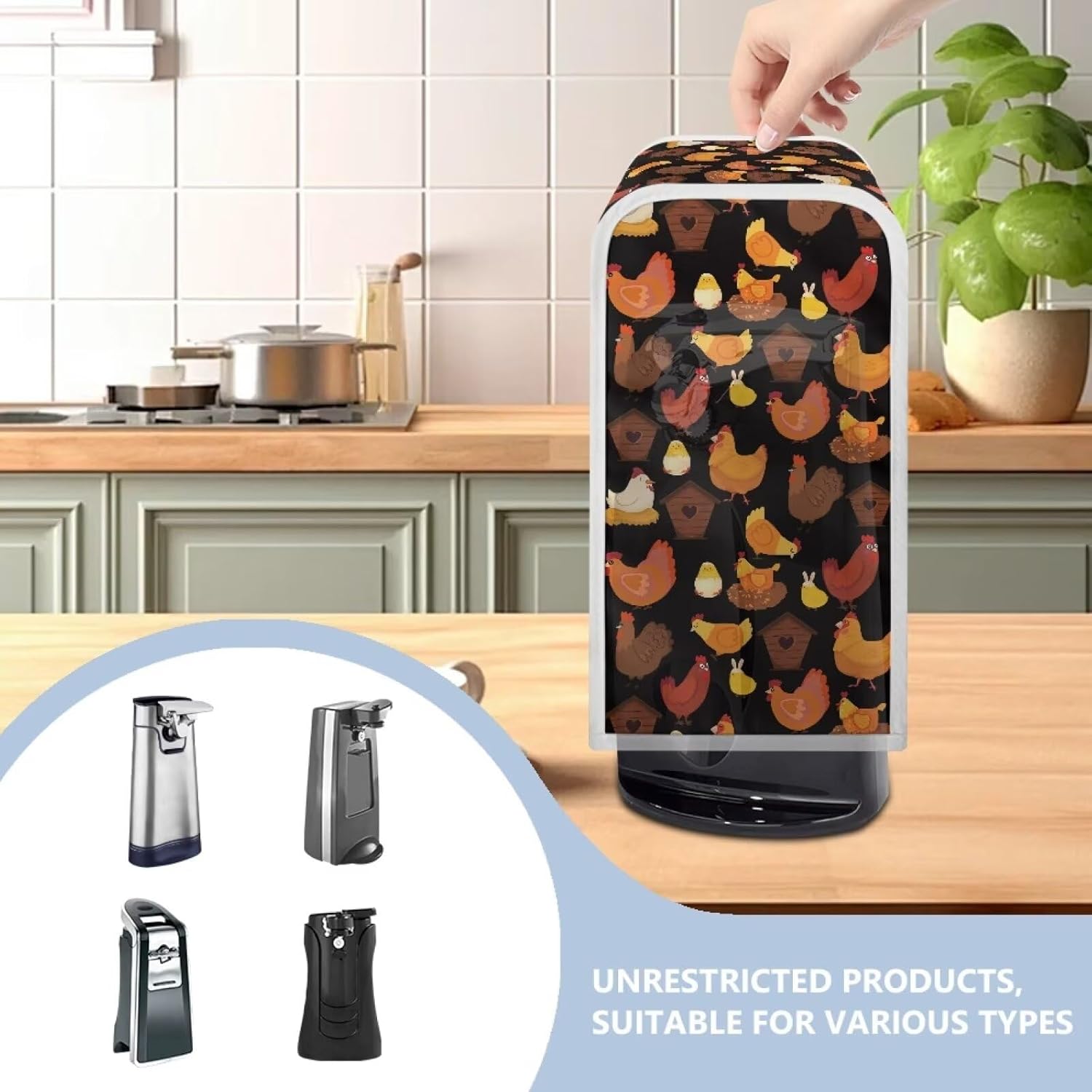 Stylish Electric Can Opener Cover for Home Kitchen