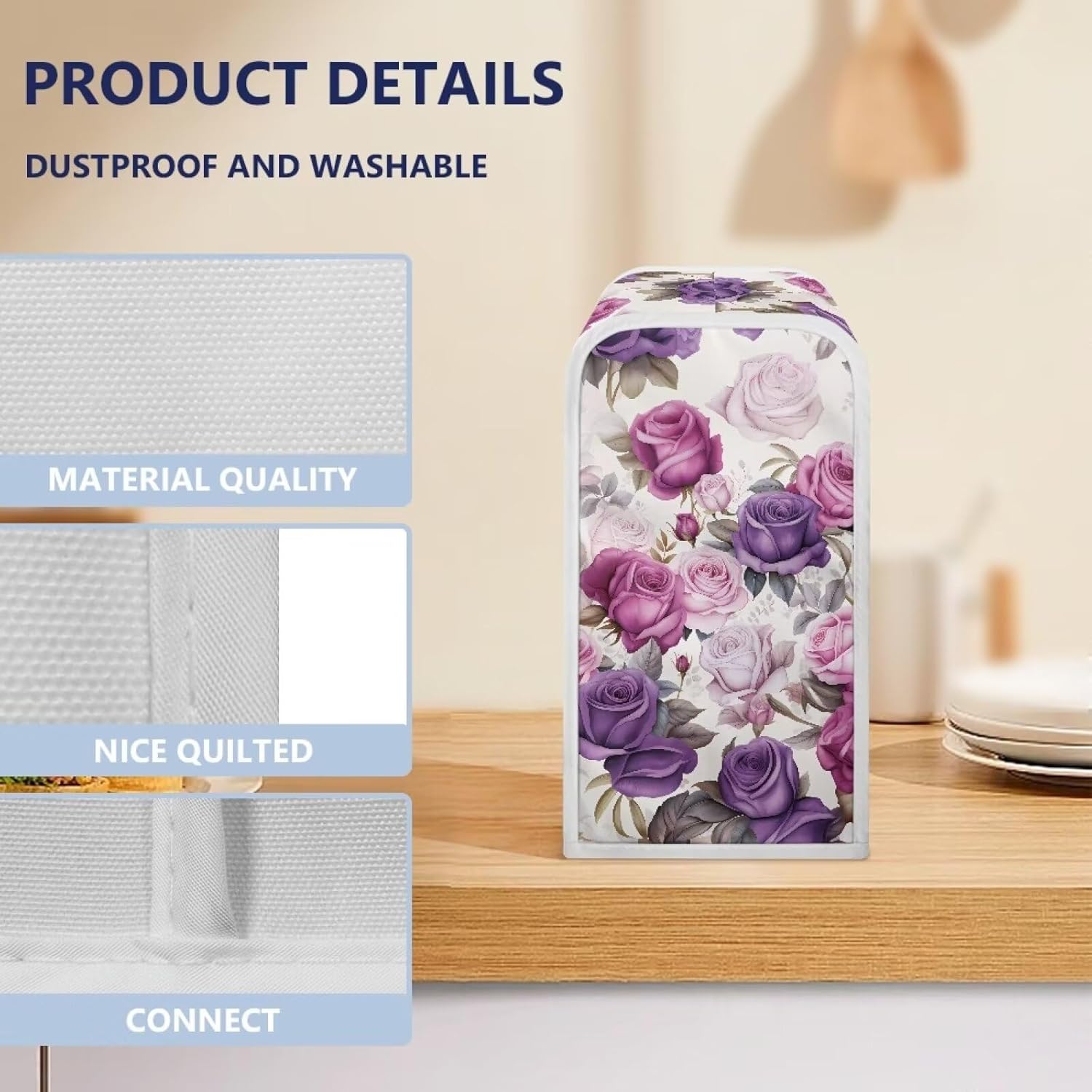 CREAMIC Purple Butterfly Can Opener Cover