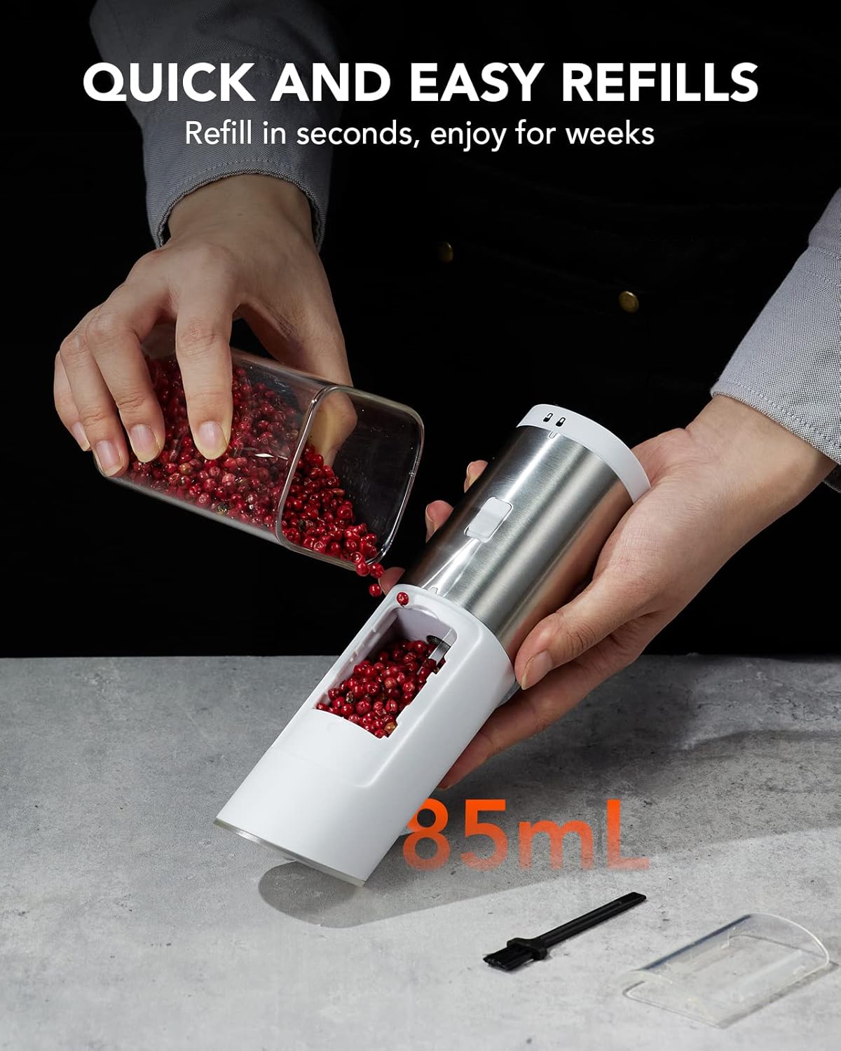 FORLIM Gravity Electric Salt Pepper grinder