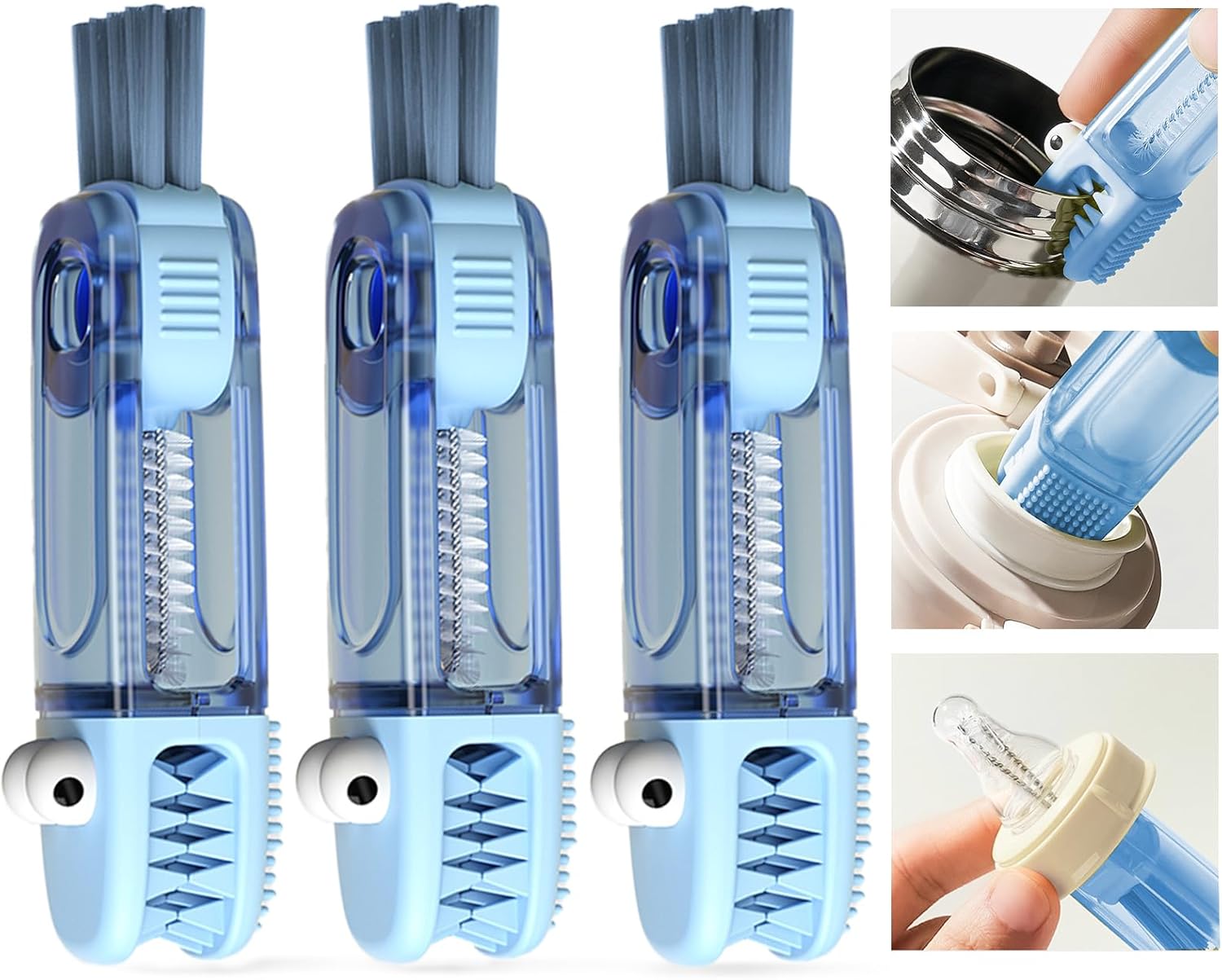 Everything in One Cup Lid Cleaning Brush