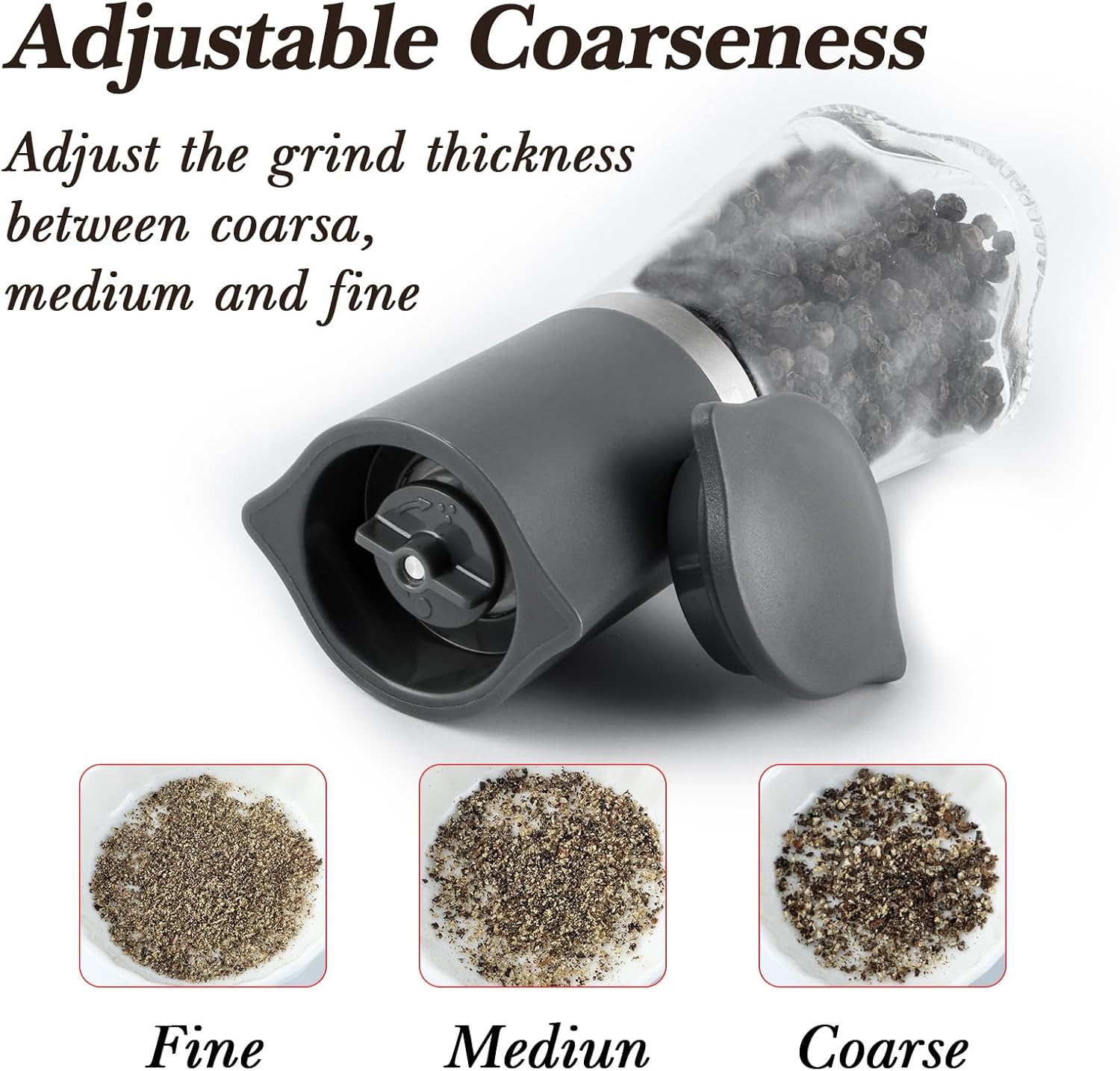 Balamno Professional Salt Pepper Grinder