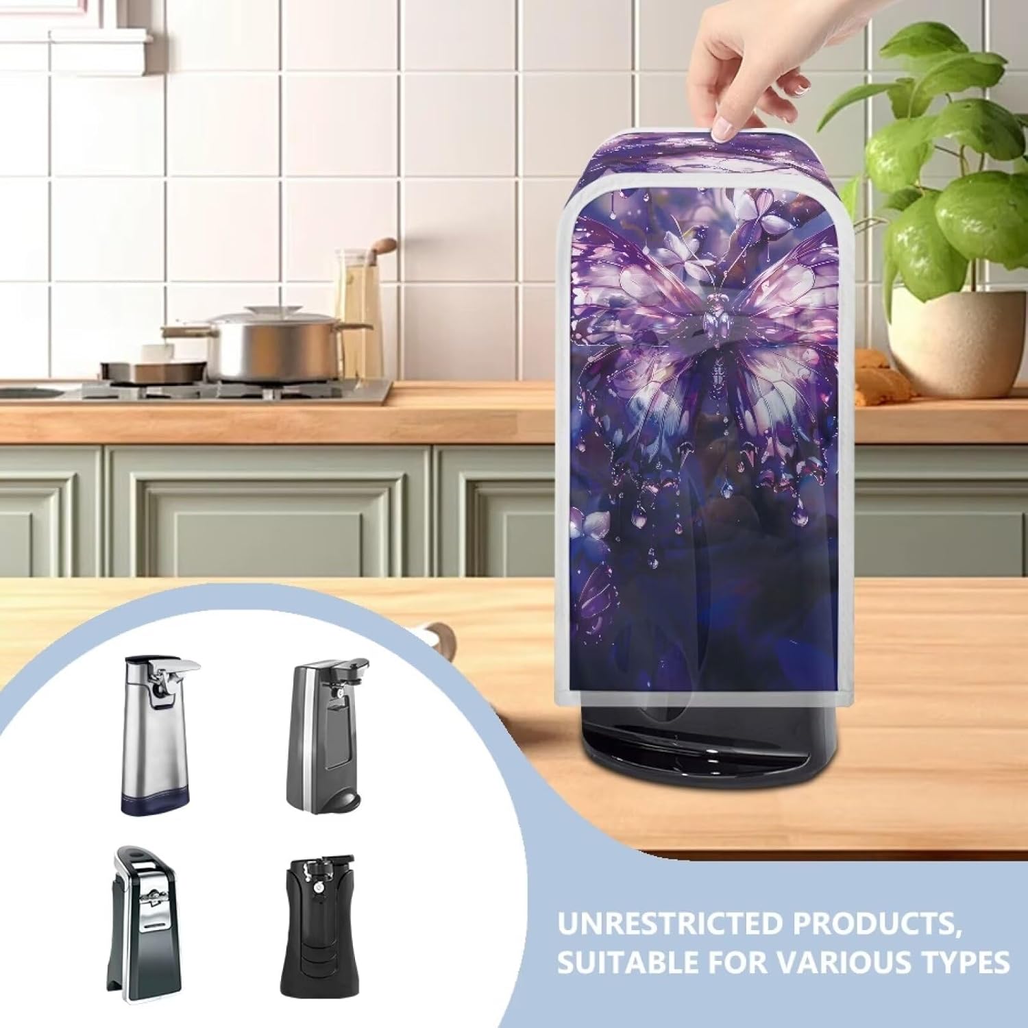 Glowing Butterfly Can Opener Cover