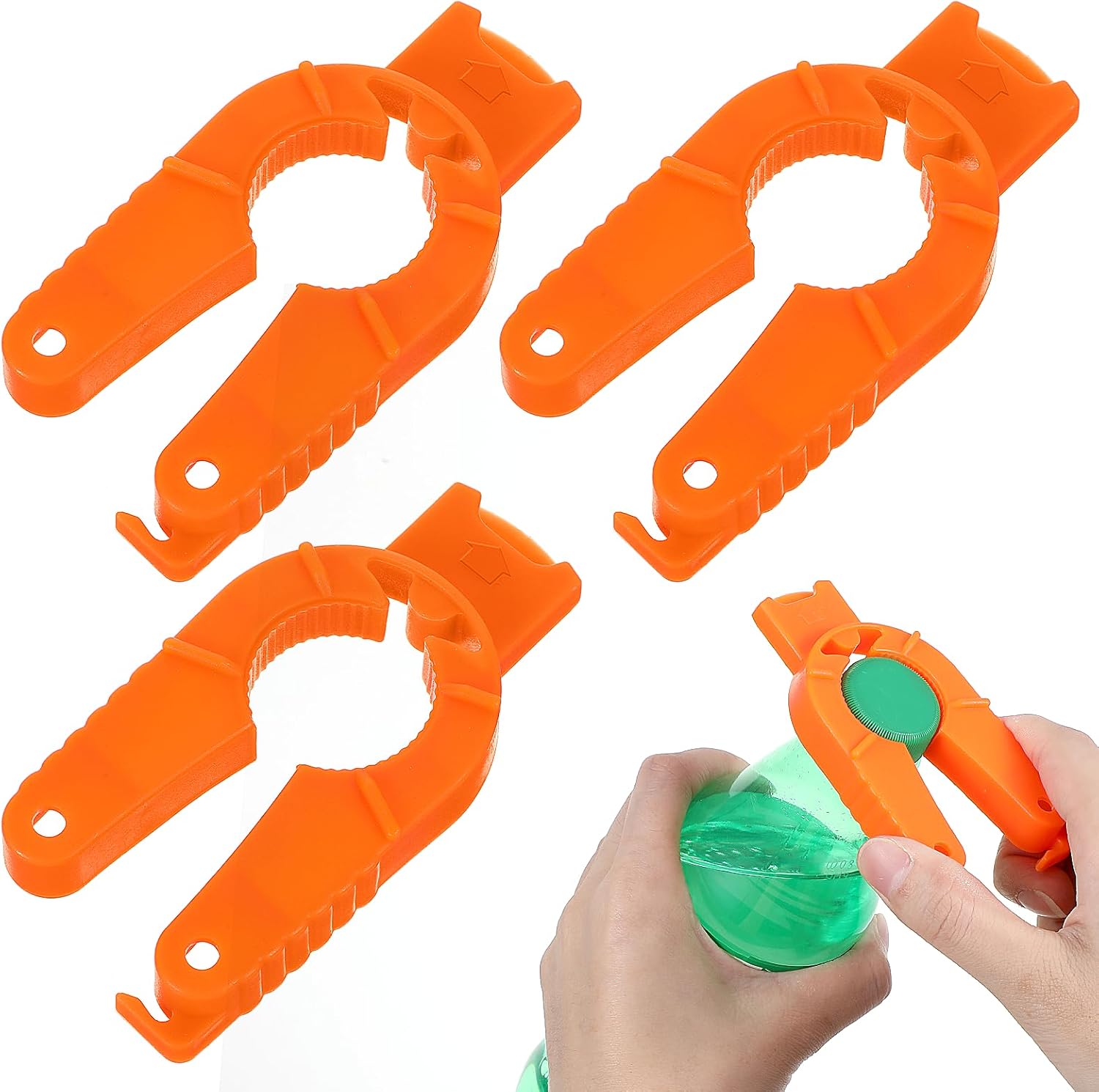 4-Piece 3-in-1 Jar Lid Opener Set for Seniors