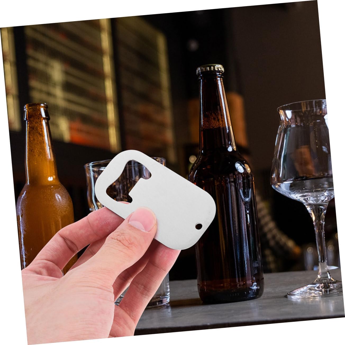 18pcs Stainless Steel Multi-Functional Bottle Opener