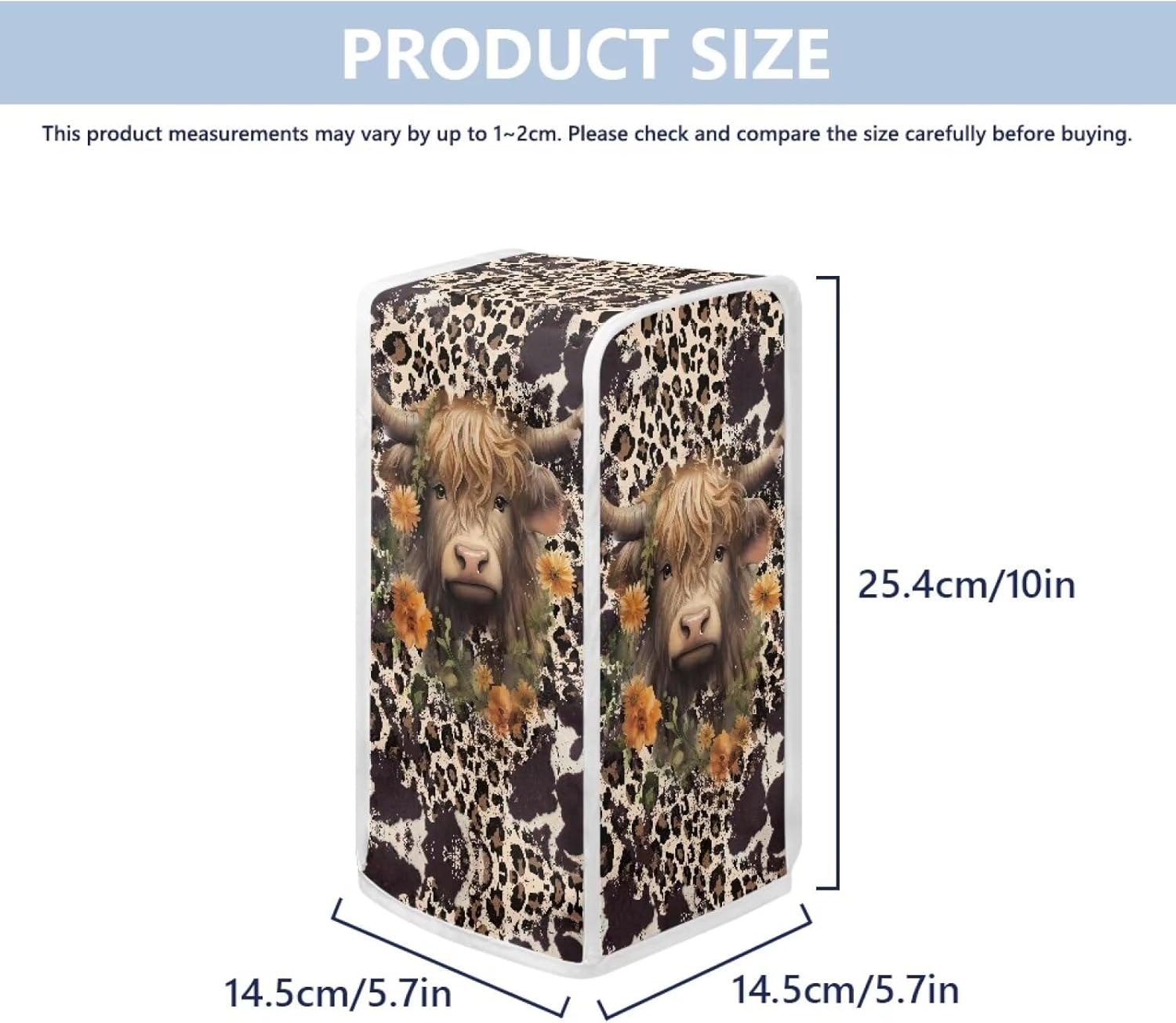 Leopard Cattle Can Opener Cover